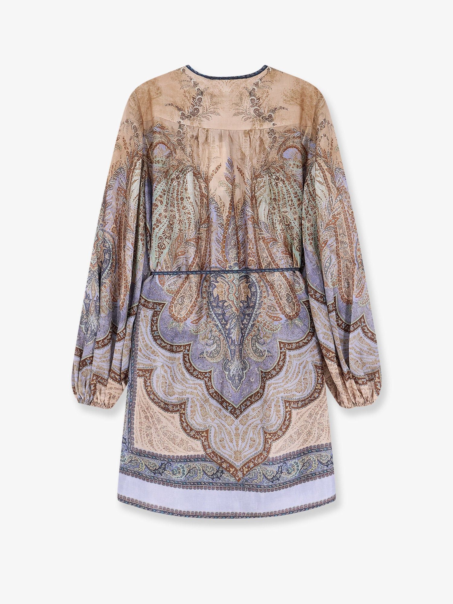 Zimmermann Wanderlust Tunic Silk Mini Dress Size S / US 4 / IT 40 - 2 Thumbnail