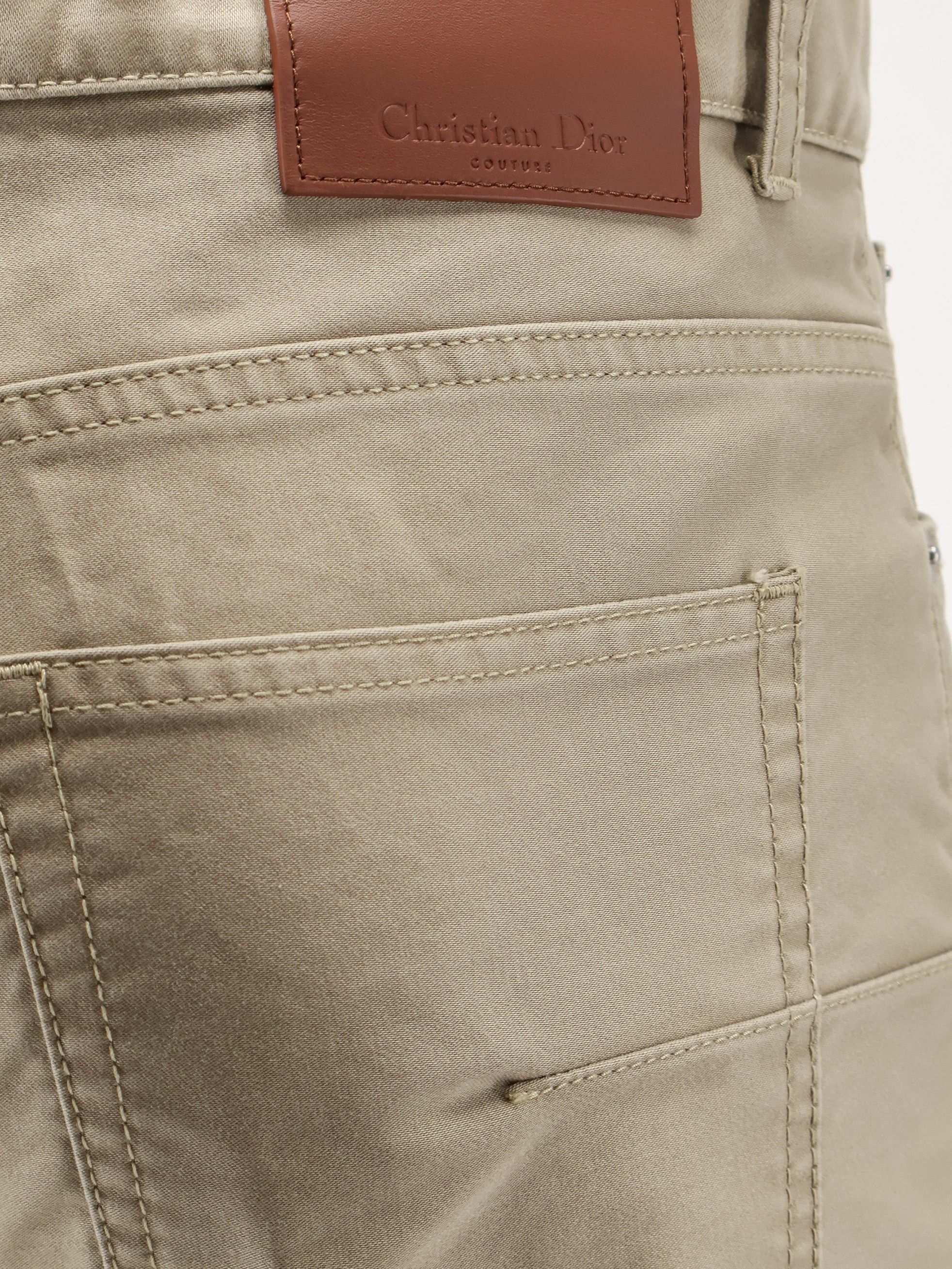 Dior Cotton Trousers Size US 32 / EU 48 - 3 Thumbnail