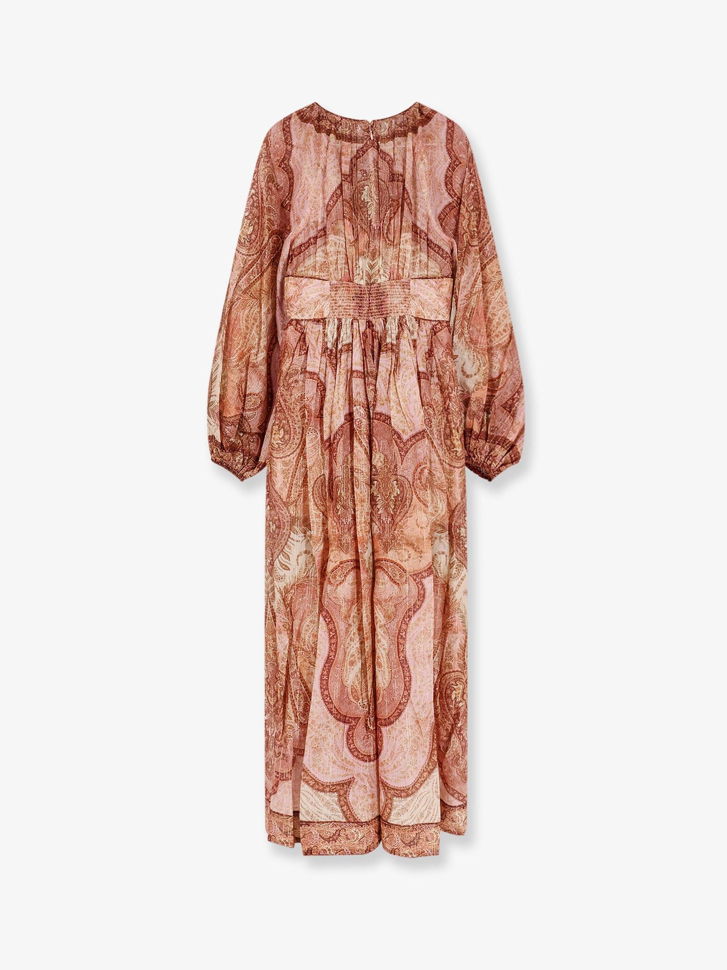 Zimmermann Cotton And Silk Blend Wanderlust Long Dress Size XL / US 12-14 / IT 48-50 - 2 Thumbnail