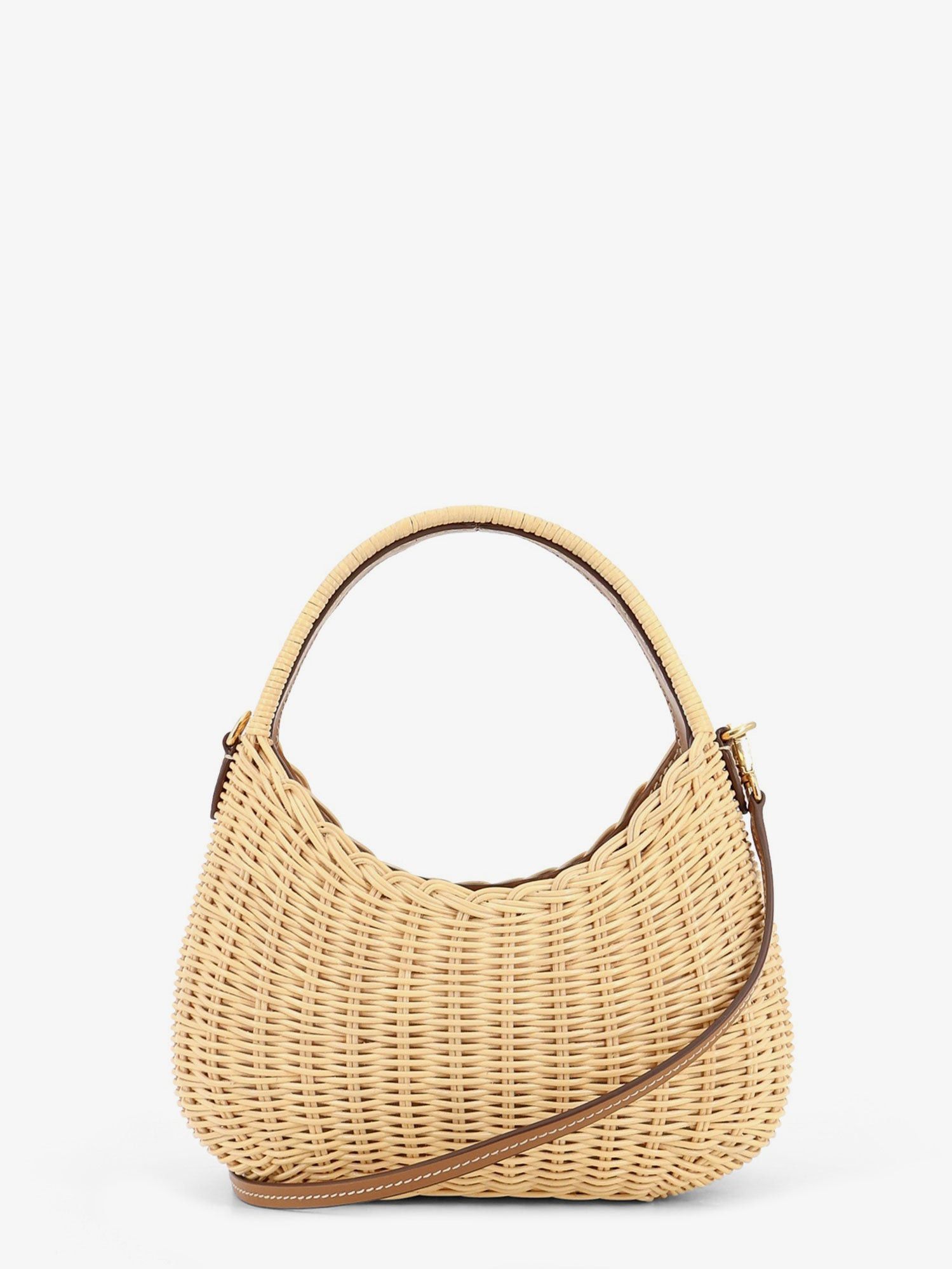 Miu Miu Wander Raffia Handbag Size ONE SIZE - 2 Thumbnail