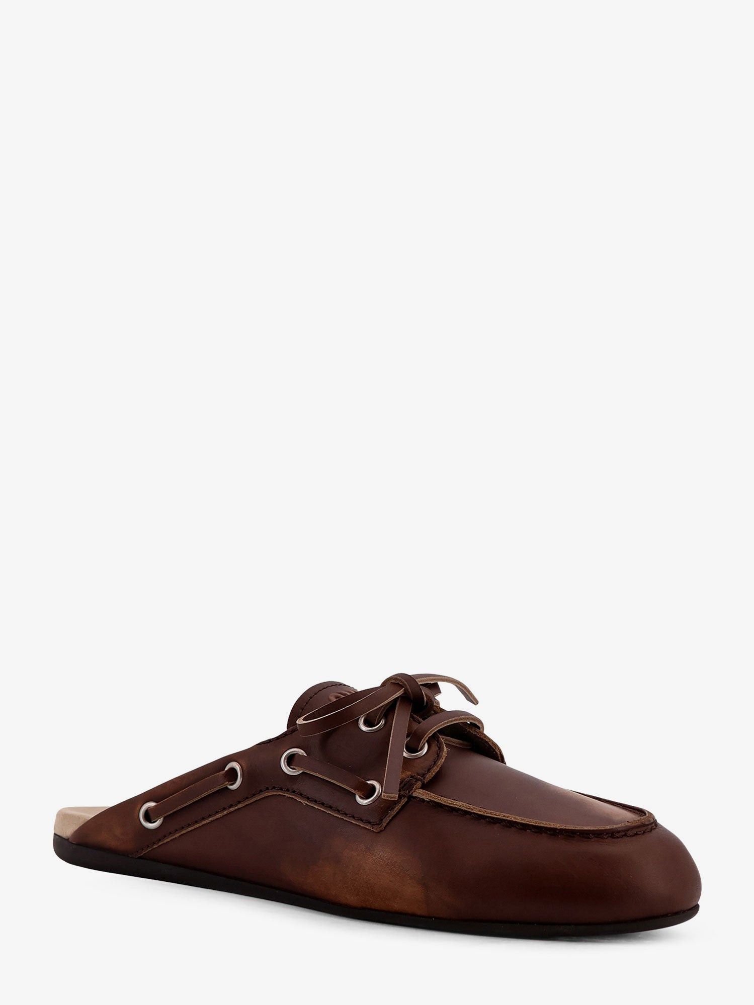 Miu Miu Delave Leather Sabot Size US 9 / IT 39 - 2 Thumbnail