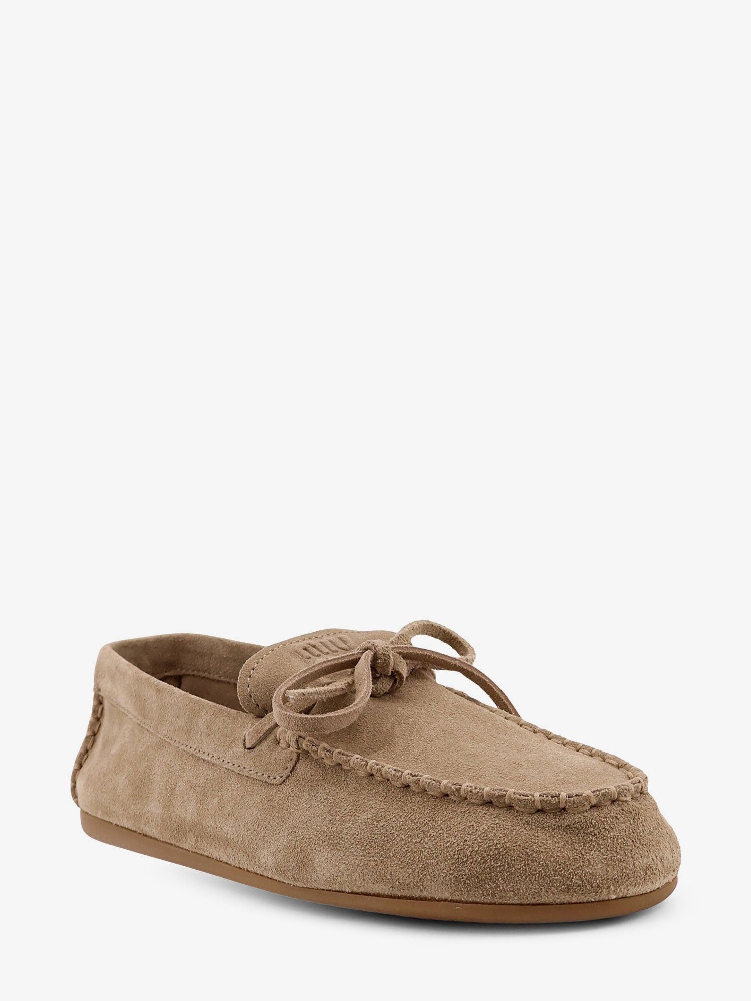 Miu Miu Suede Loafers Size US 7 / IT 37 - 2 Thumbnail