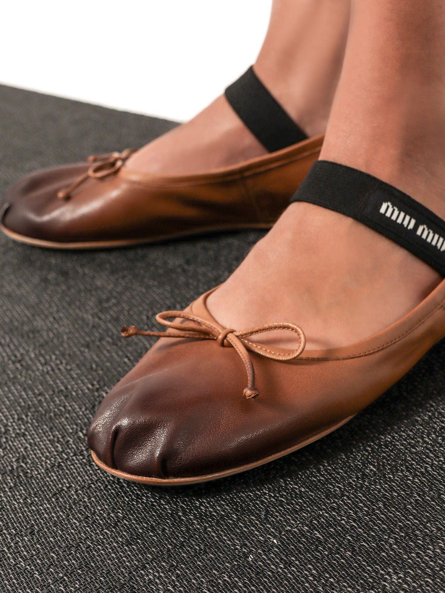 Miu Miu Leather Ballerinas Size US 6 / IT 36 - 5 Thumbnail
