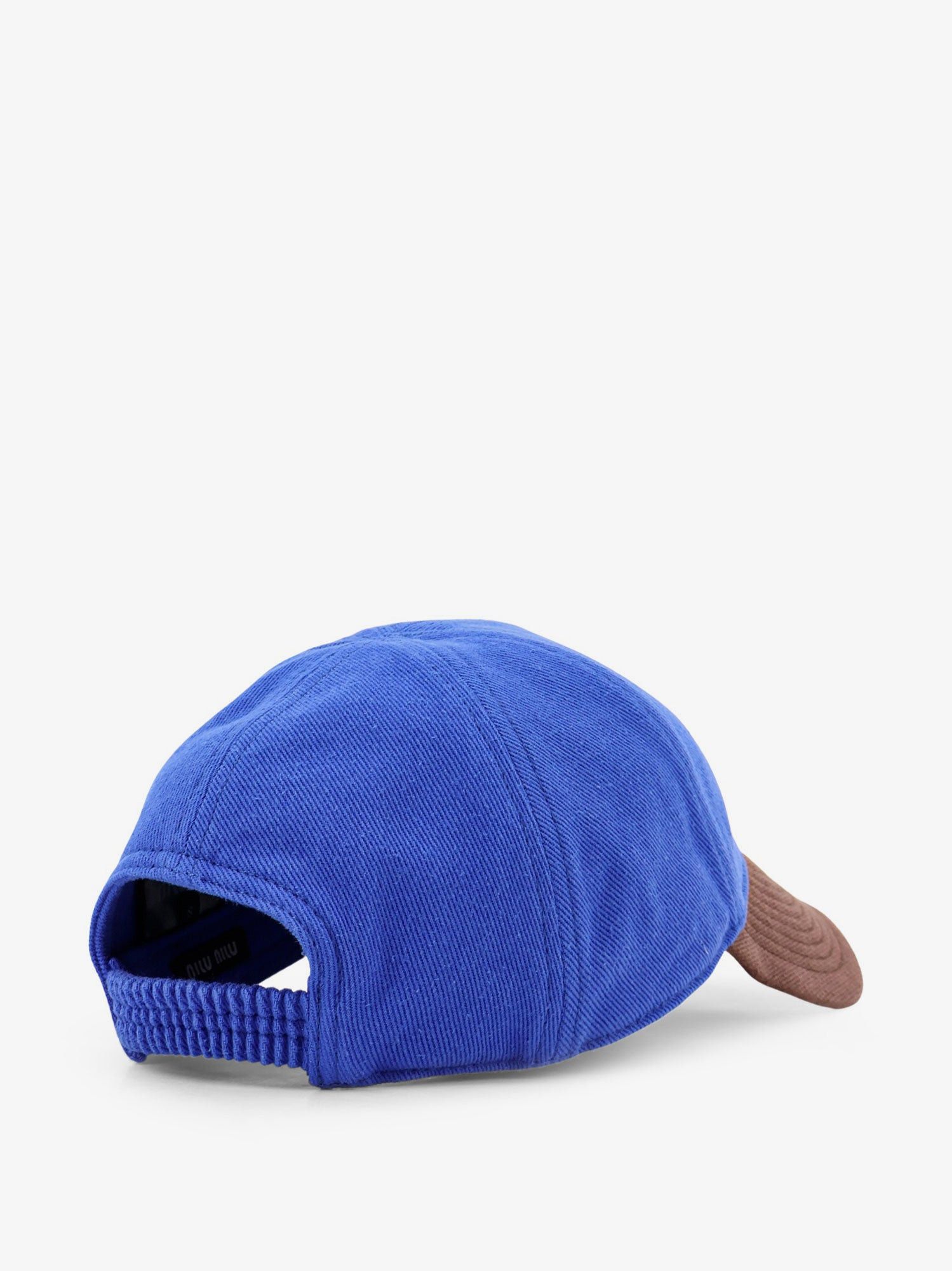 Miu Miu Cotton Hat Size ONE SIZE - 3 Thumbnail