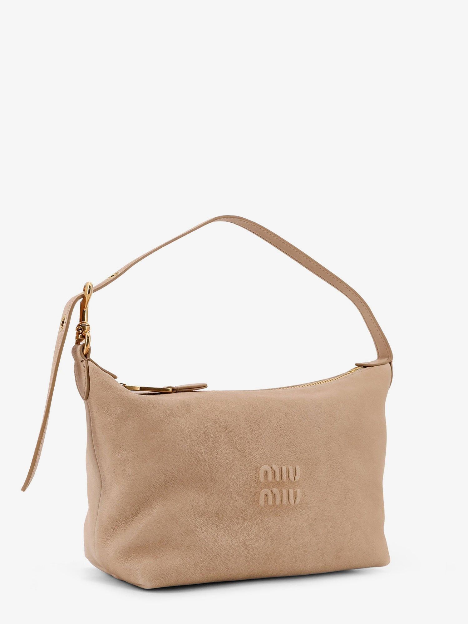 Miu Miu Leather Pouch Handbag Size ONE SIZE - 3 Thumbnail