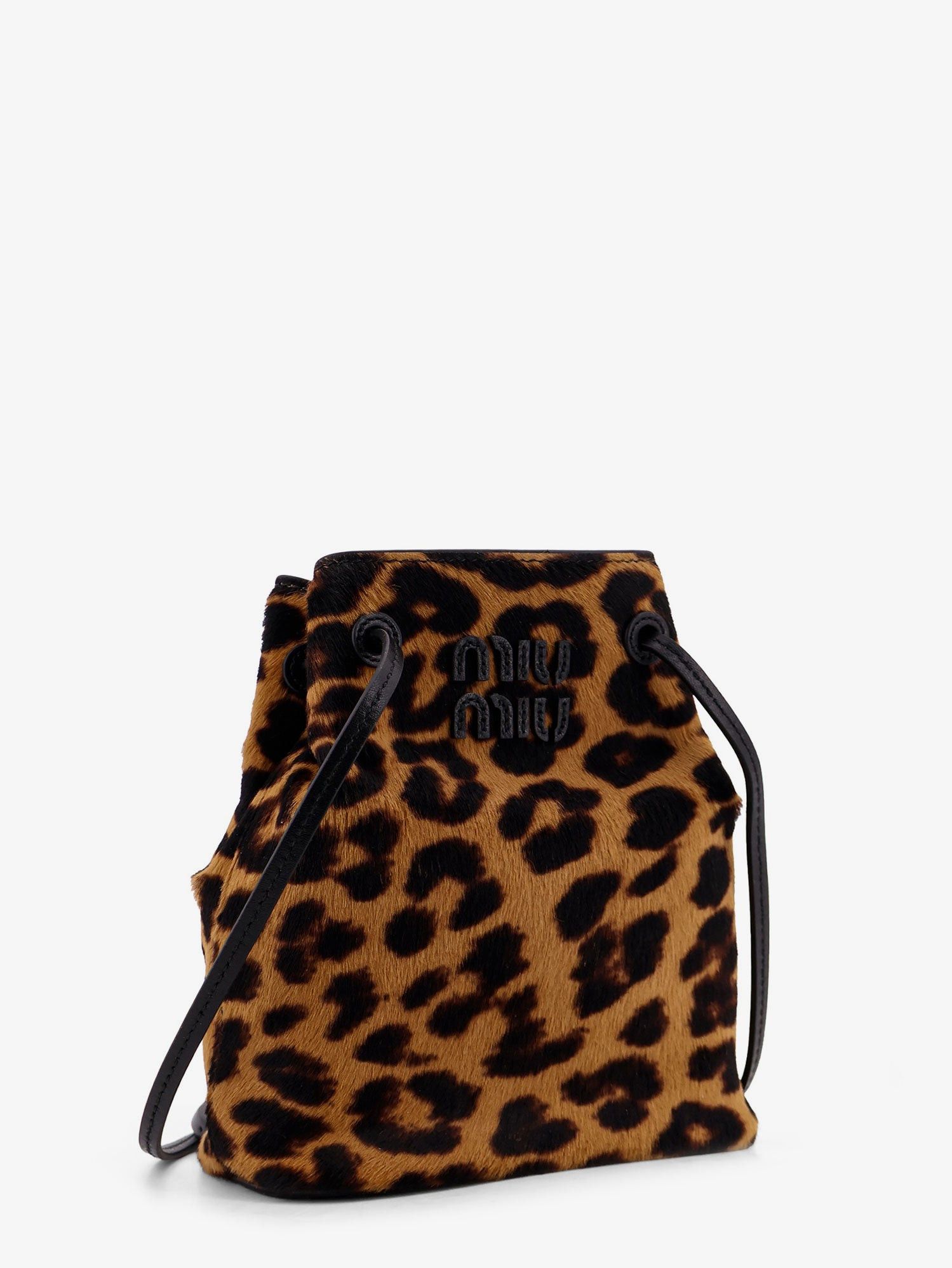 Miu Miu Animal Print Leather Crossbody Bag Size ONE SIZE - 4 Thumbnail