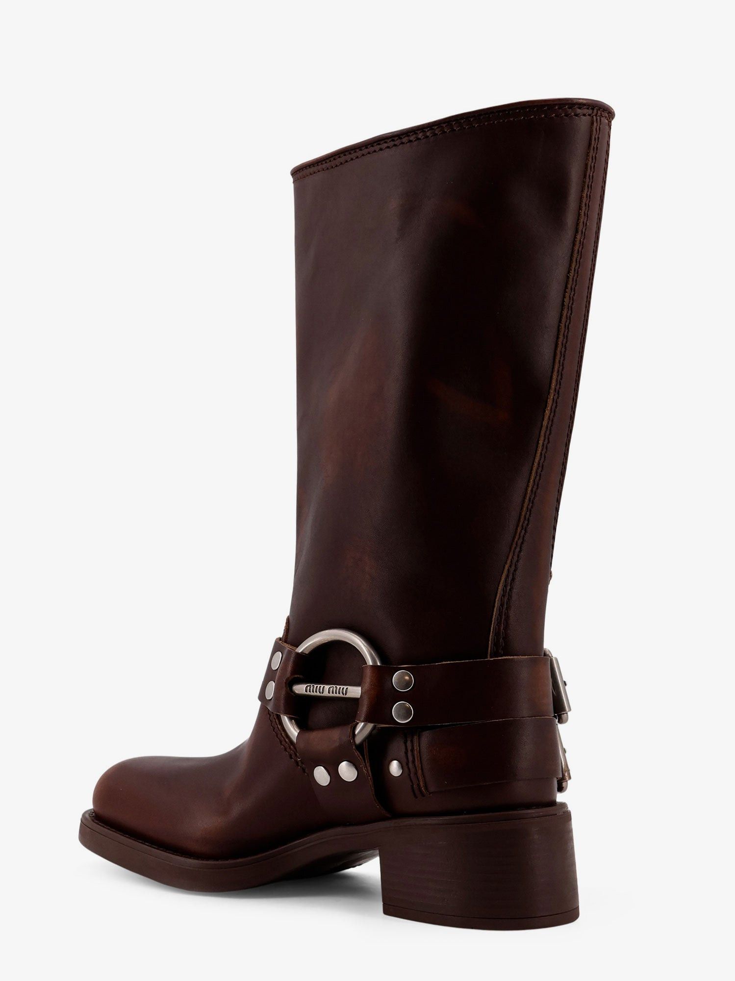 Miu Miu Leather Boots Size US 6 / IT 36 - 3 Thumbnail