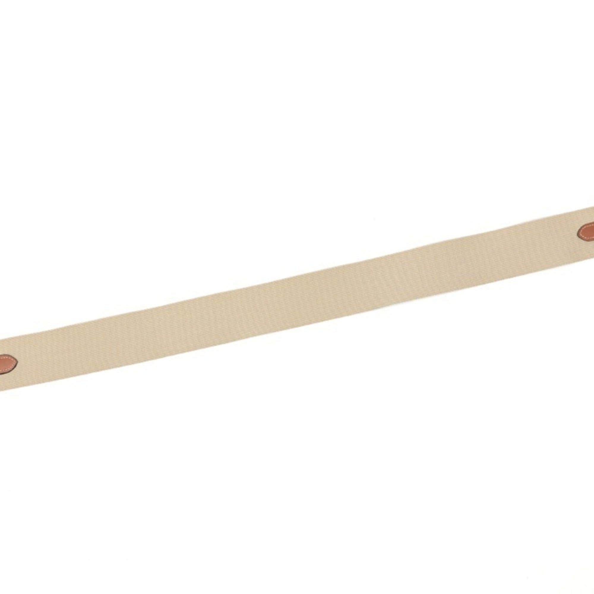 Celine Celine Jacquard Shoulder Strap 49S02 Beige White Size ONE SIZE - 3 Thumbnail