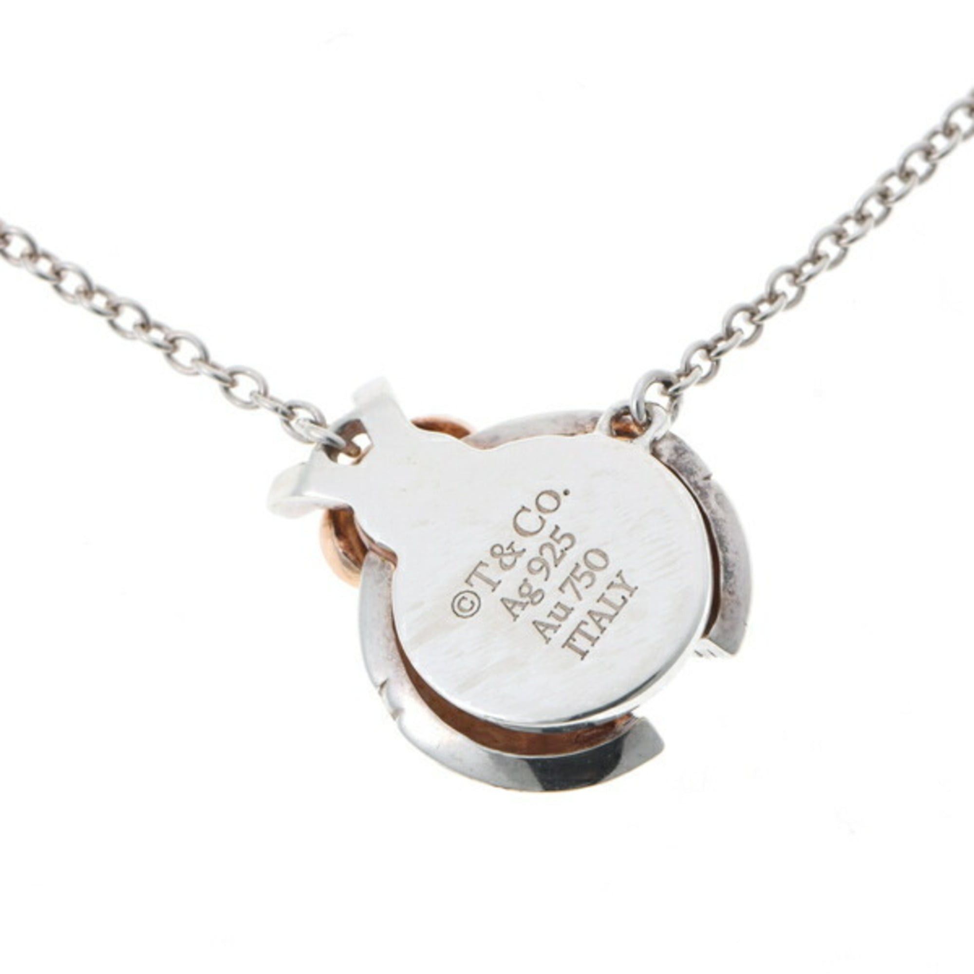 Tiffany & Co. Tiffany & Co. Return to Ladybug Collection Necklace, Sterling Silver (925) and 18K Pink Gold, 46 cm Size ONE SIZE - 5 Thumbnail
