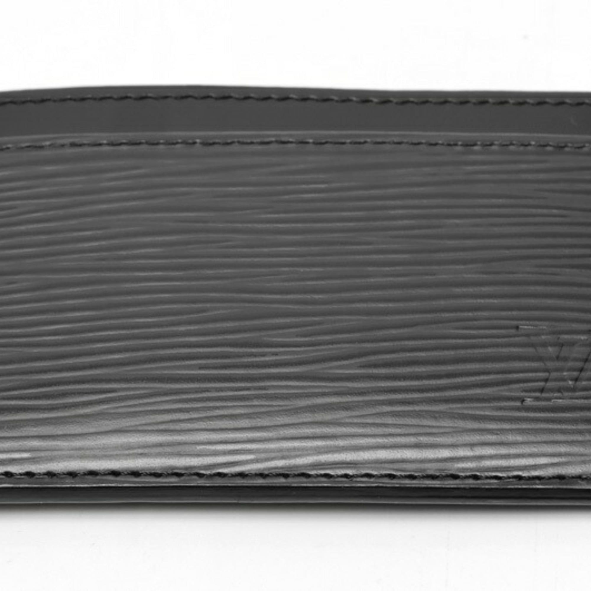 Louis Vuitton Louis Vuitton Portecarte Simple Card Holder Case M63512 Epi Leather Noir (Black) Size ONE SIZE - 3 Thumbnail