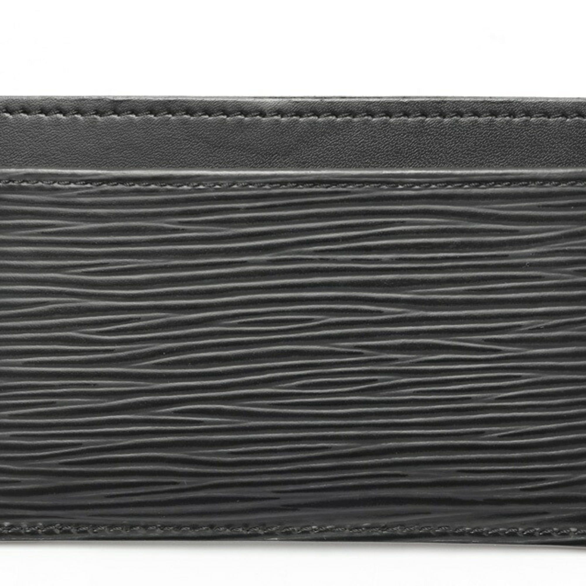 Louis Vuitton Louis Vuitton Portecarte Simple Card Holder Case M63512 Epi Leather Noir (Black) Size ONE SIZE - 2 Thumbnail