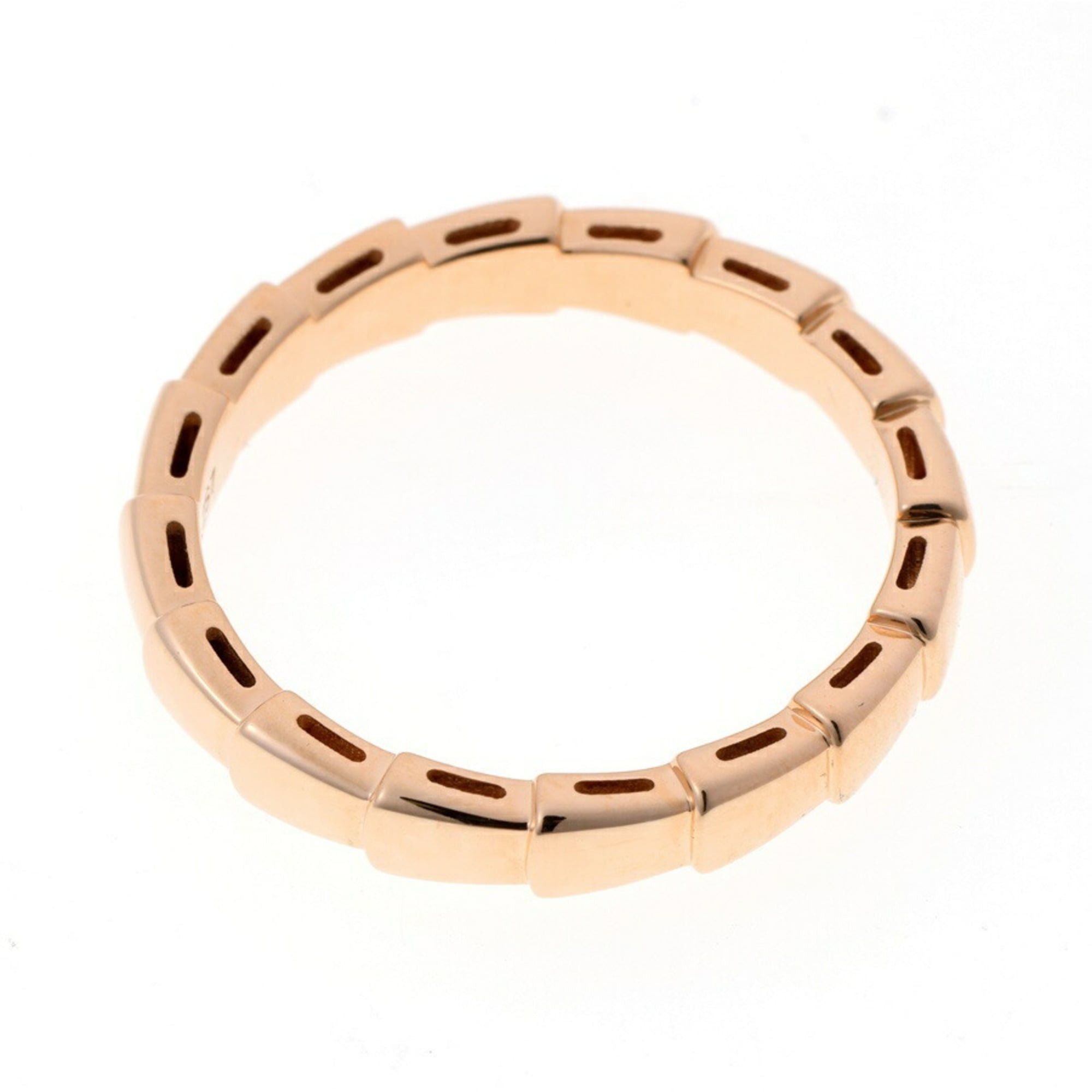 Bvlgari Bulgari BVLGARI Serpenti Viper Ring 349654 349643 Au750 18KPG Pink Gold #21 Size ONE SIZE - 3 Thumbnail