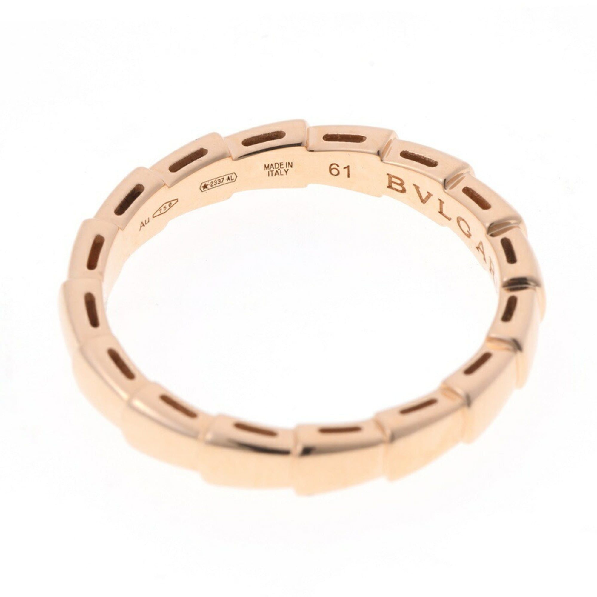 Bvlgari Bulgari BVLGARI Serpenti Viper Ring 349654 349643 Au750 18KPG Pink Gold #21 Size ONE SIZE - 4 Thumbnail