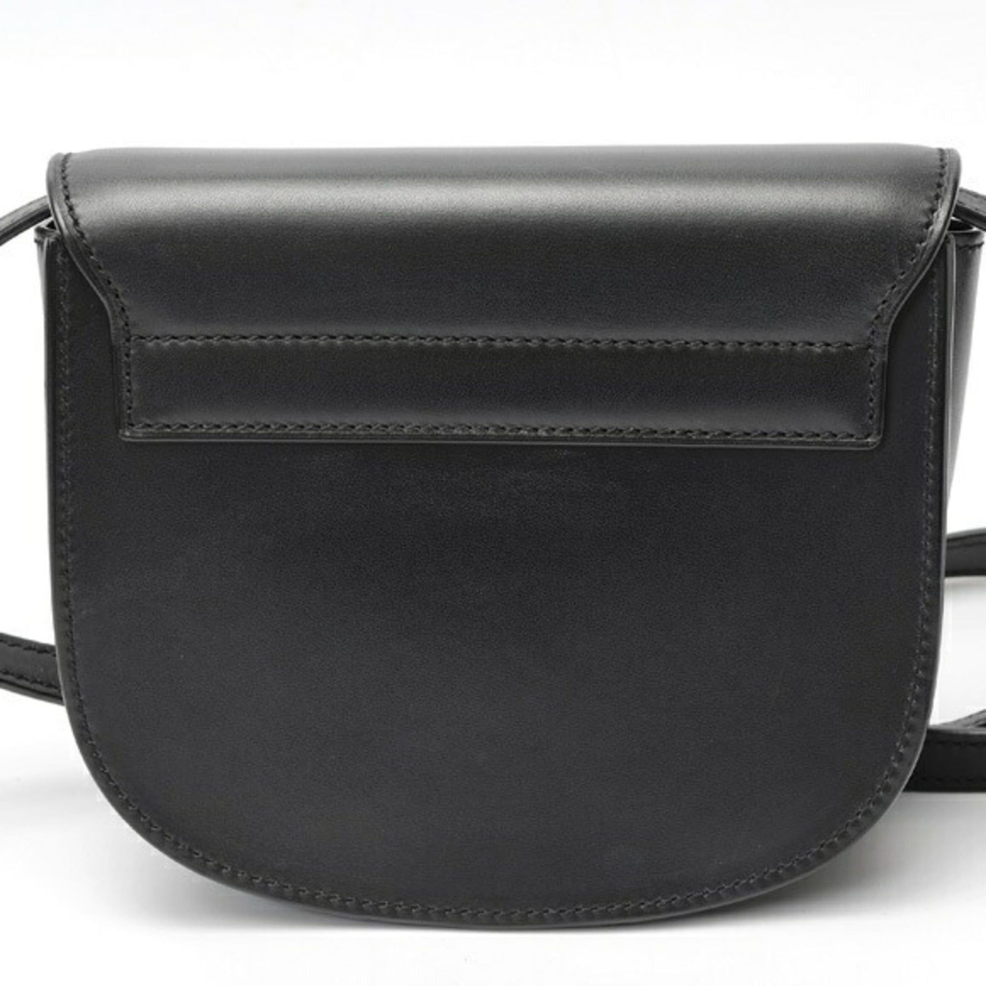 Saint Laurent Paris Saint Laurent Kaia Small Shoulder Bag 619740, Leather, Black Size ONE SIZE - 3 Thumbnail