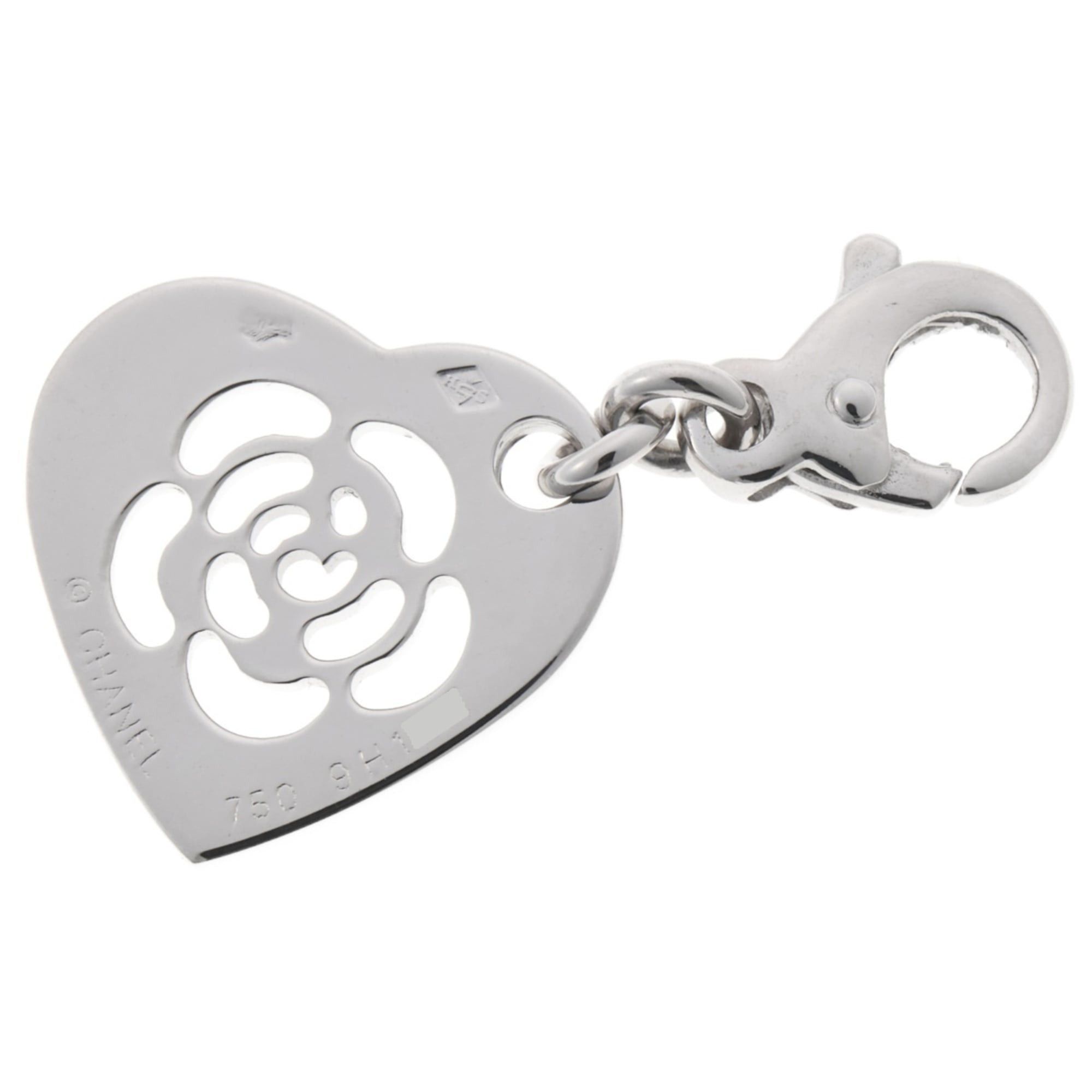 Chanel Chanel Camellia Charm, 18K White Gold Size ONE SIZE - 2 Thumbnail