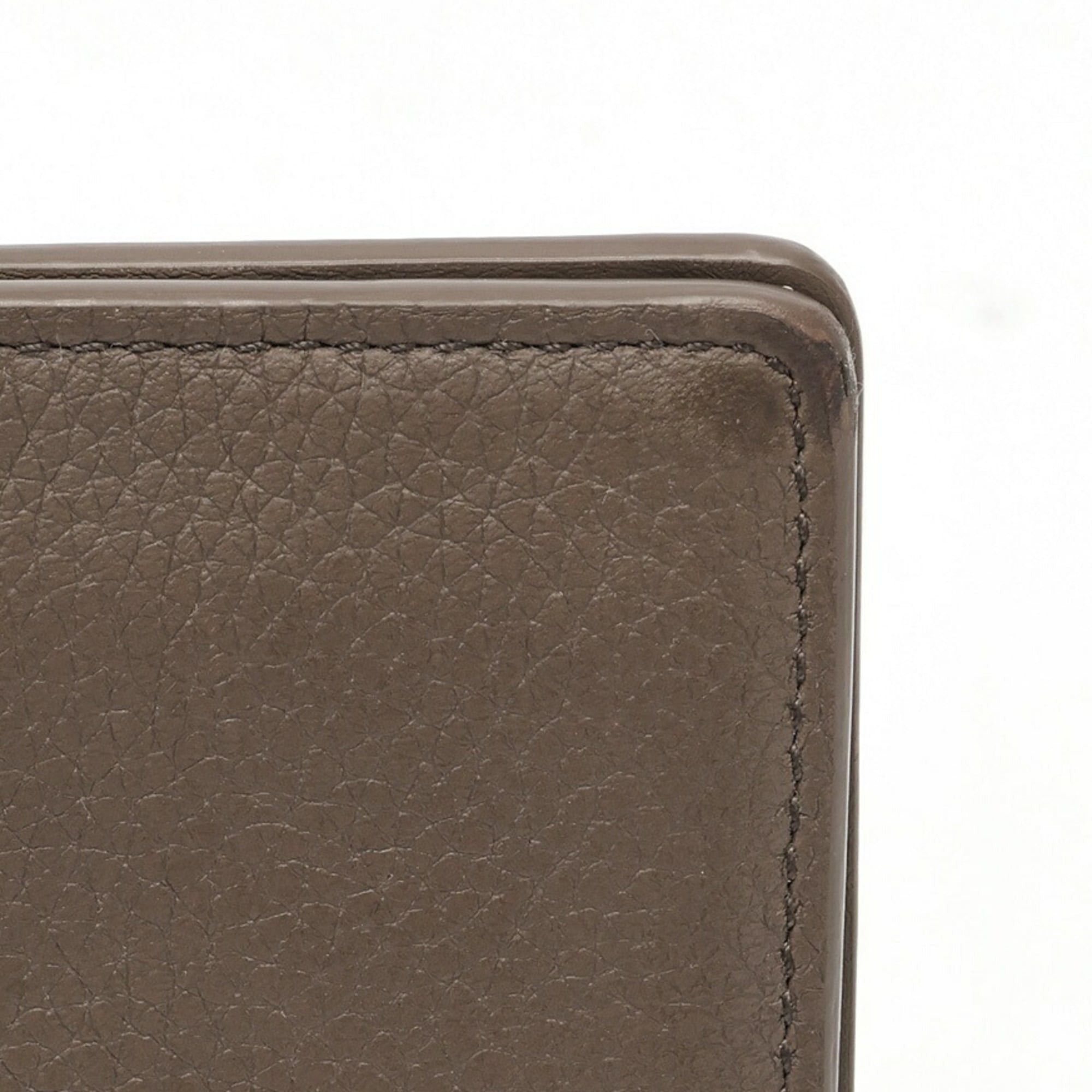 Louis Vuitton Louis Vuitton LV Aerogram Card Case Organizer de Poche M11490, Grain Leather, Brown Size ONE SIZE - 4 Thumbnail