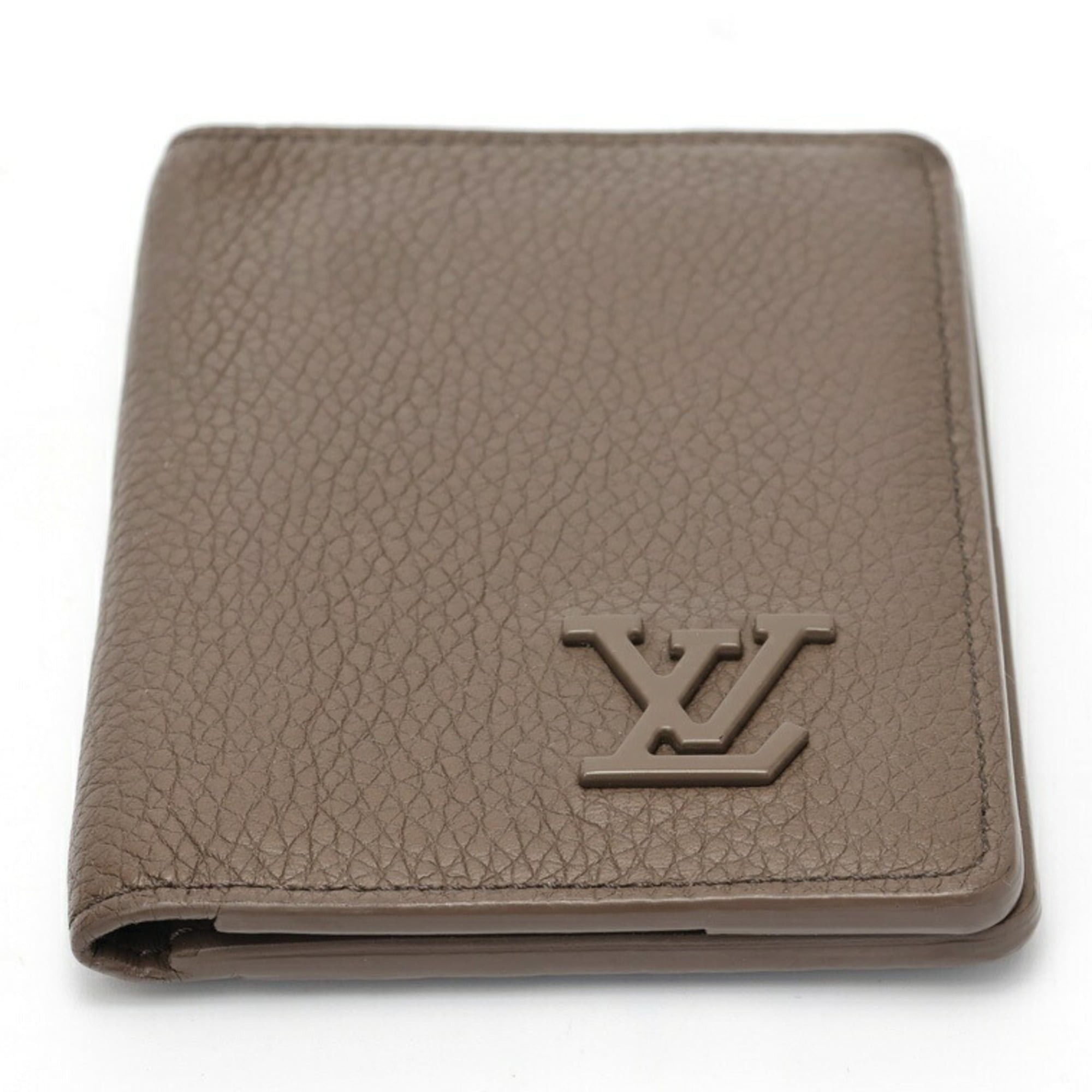 Louis Vuitton Louis Vuitton LV Aerogram Card Case Organizer de Poche M11490, Grain Leather, Brown Size ONE SIZE - 3 Thumbnail