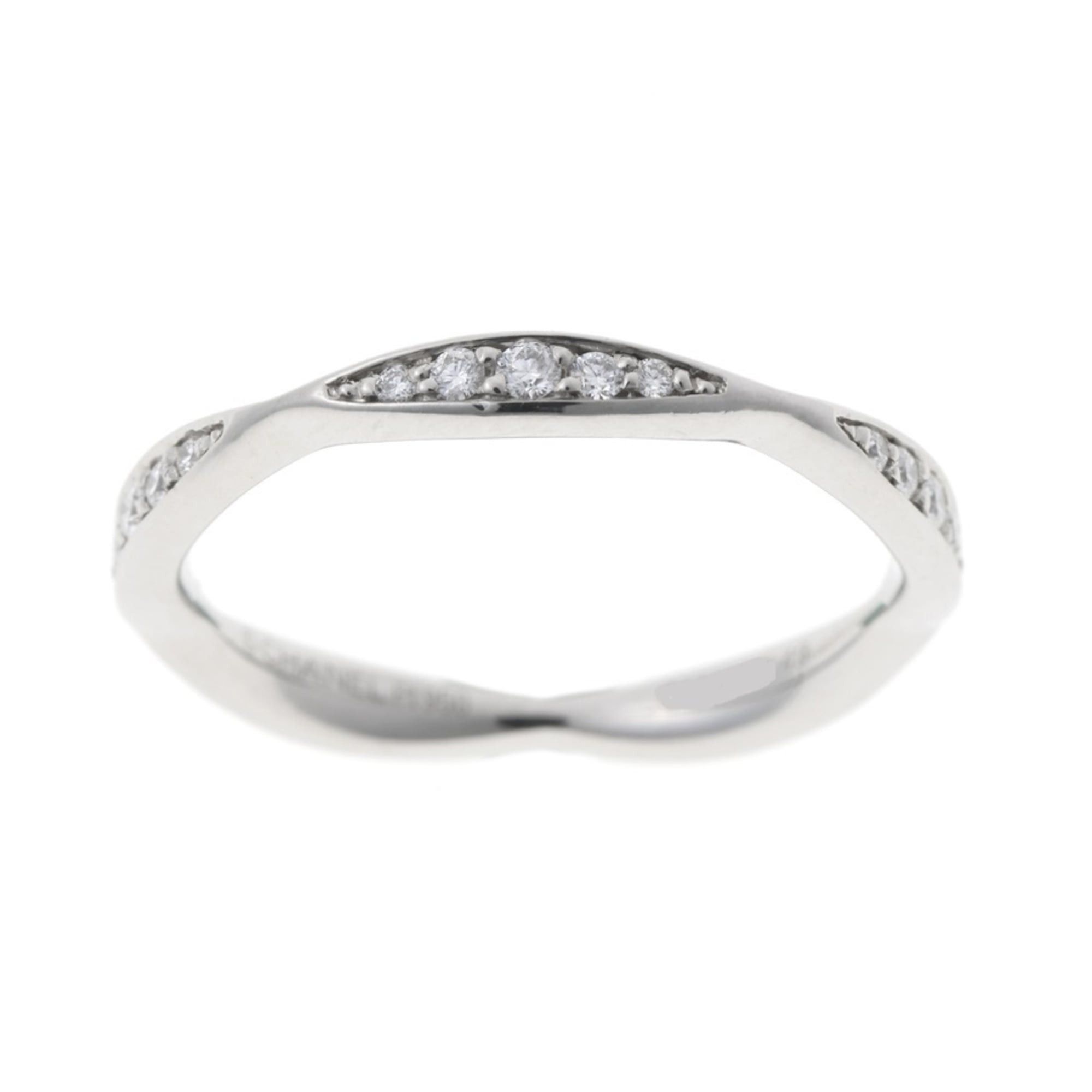 Chanel Chanel Camellia Collection Eternity Ring, Full Diamond, Pt950 Platinum, Size #9 Size ONE SIZE - 2 Thumbnail