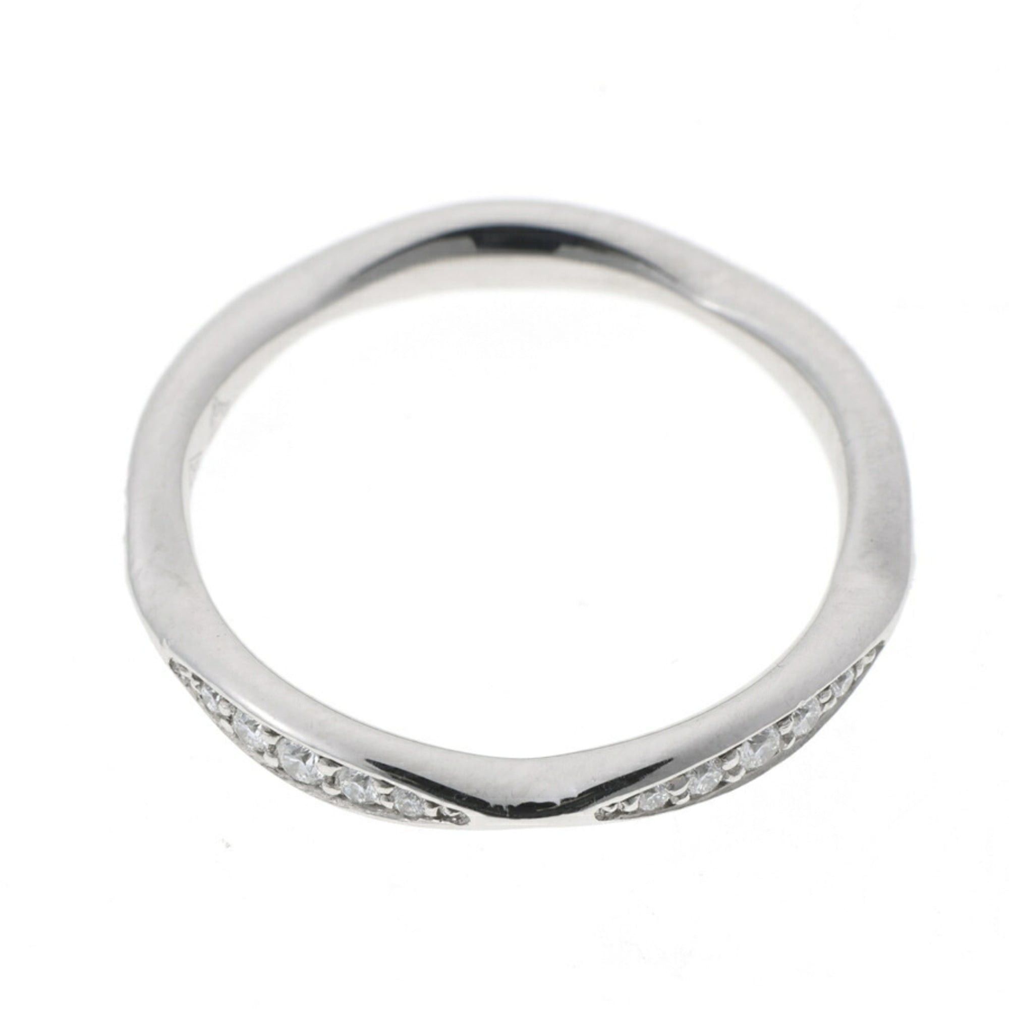 Chanel Chanel Camellia Collection Eternity Ring, Full Diamond, Pt950 Platinum, Size #9 Size ONE SIZE - 3 Thumbnail