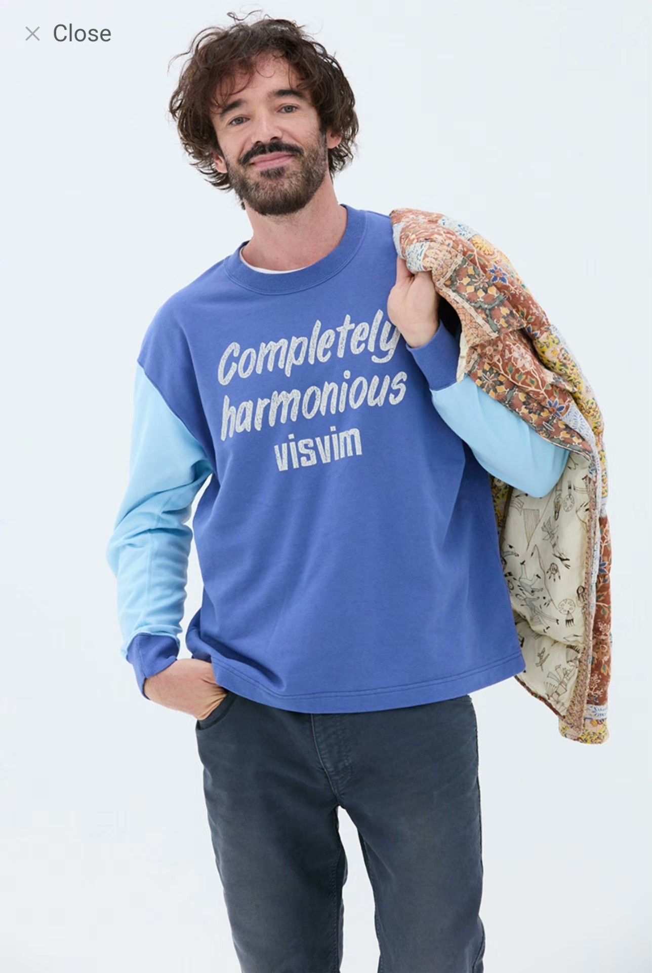 Visvim VISVIM 26SS JUMBO TEE L/S DMGD FIL Size US S / EU 44-46 / 1 - 8 Thumbnail