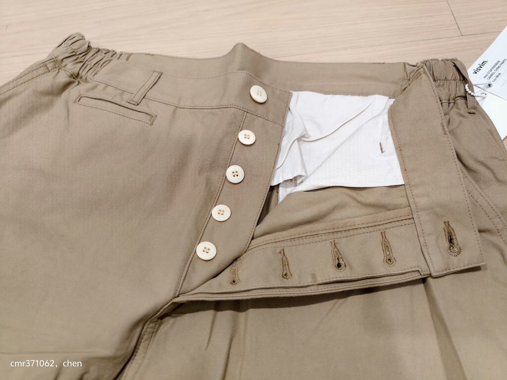 Visvim VISVIM 24SS CARROL CHINO PANTS Size US 26 / EU 42 - 4 Thumbnail