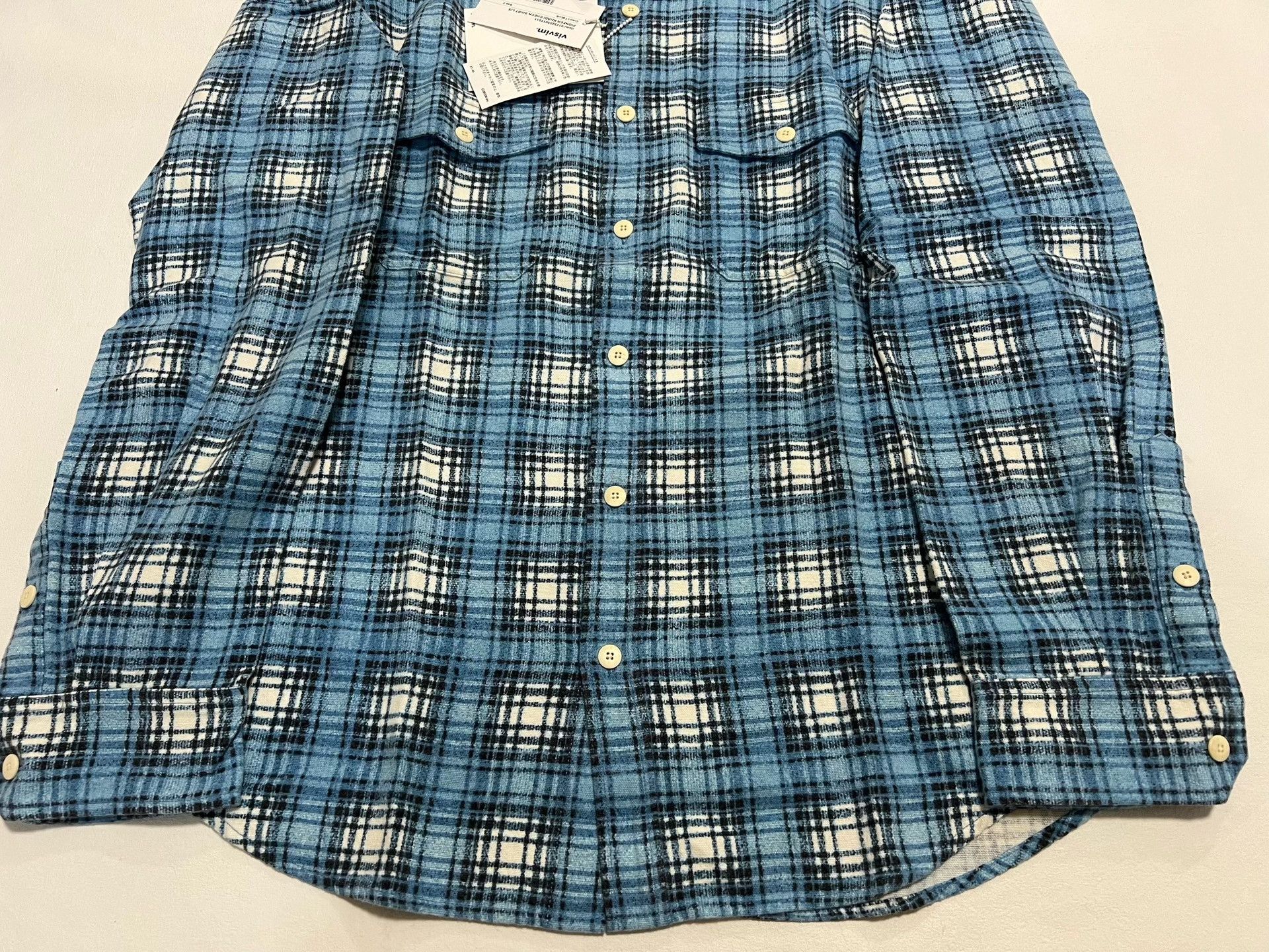 Visvim VISVIM 23AW PIONEER KHADI CHECK SHIRT Size US M / EU 48-50 / 2 - 2 Thumbnail