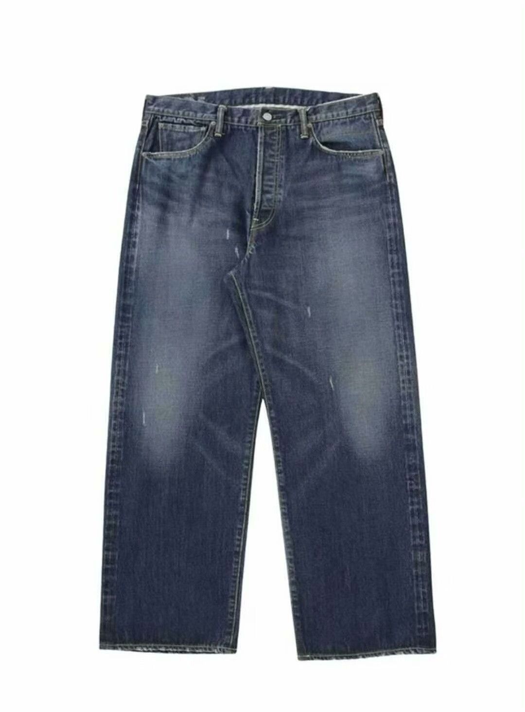 Visvim VISVIM 25AW SOCIAL SCULPTURE 01 WIDE DMGD-5 Size US 30 / EU 46 - 2 Thumbnail