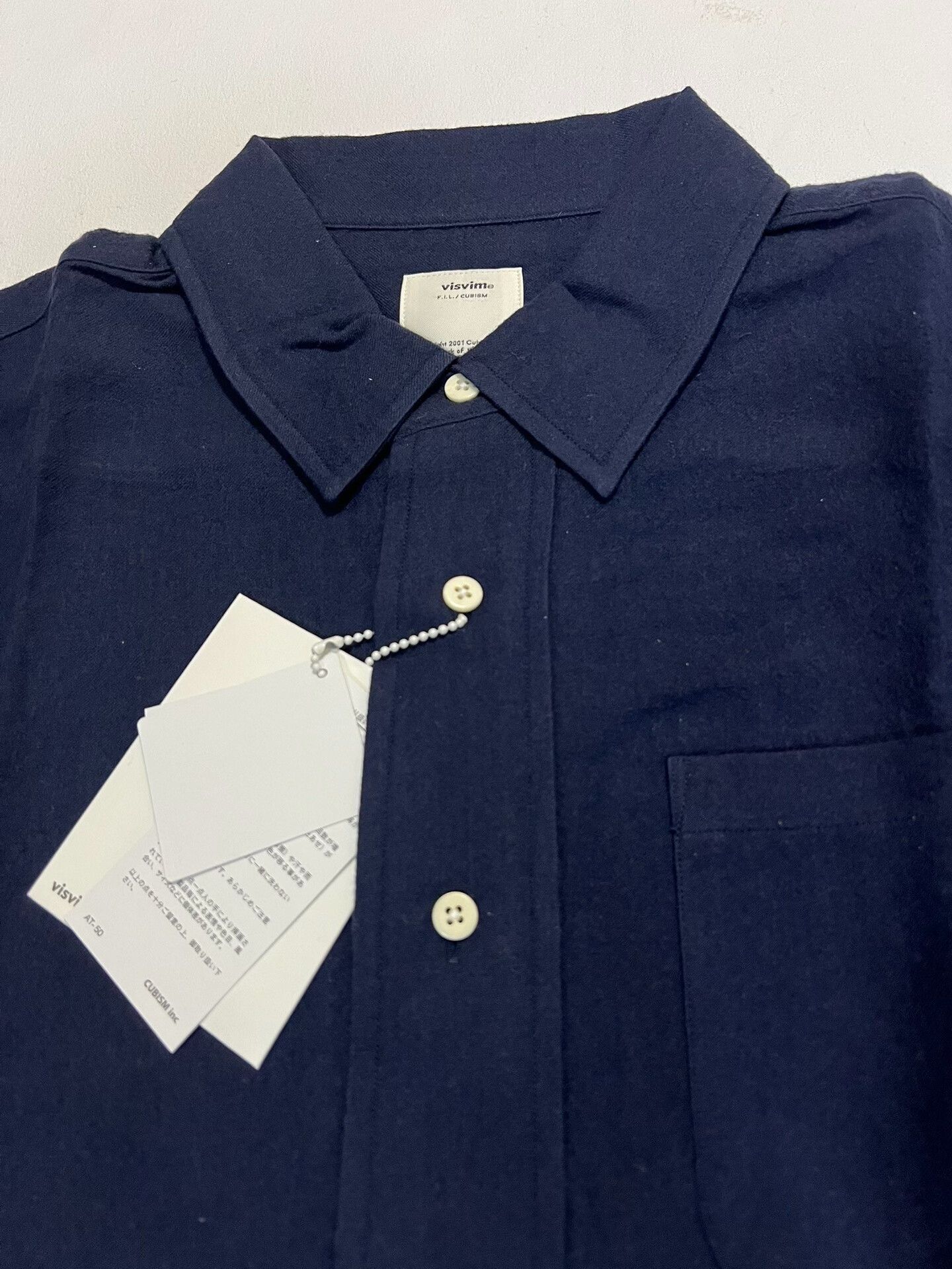 Visvim visvim 19AW Cecile Long-Sleeve Shirt Size US M / EU 48-50 / 2 - 9 Thumbnail