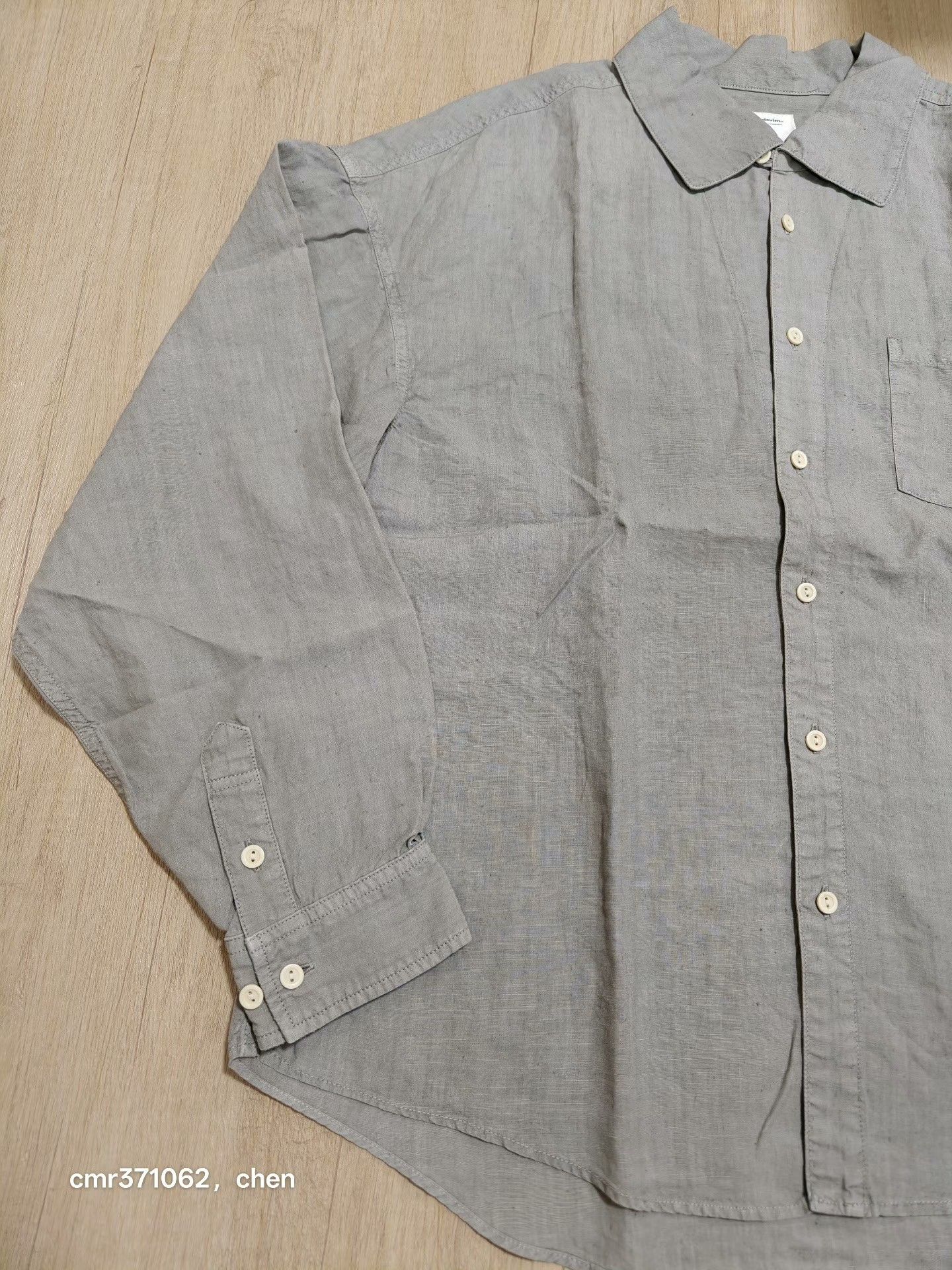 Visvim VISVIM 23SS PALMER SHIRT L/S DMGD LINEN Size US M / EU 48-50 / 2 - 2 Thumbnail