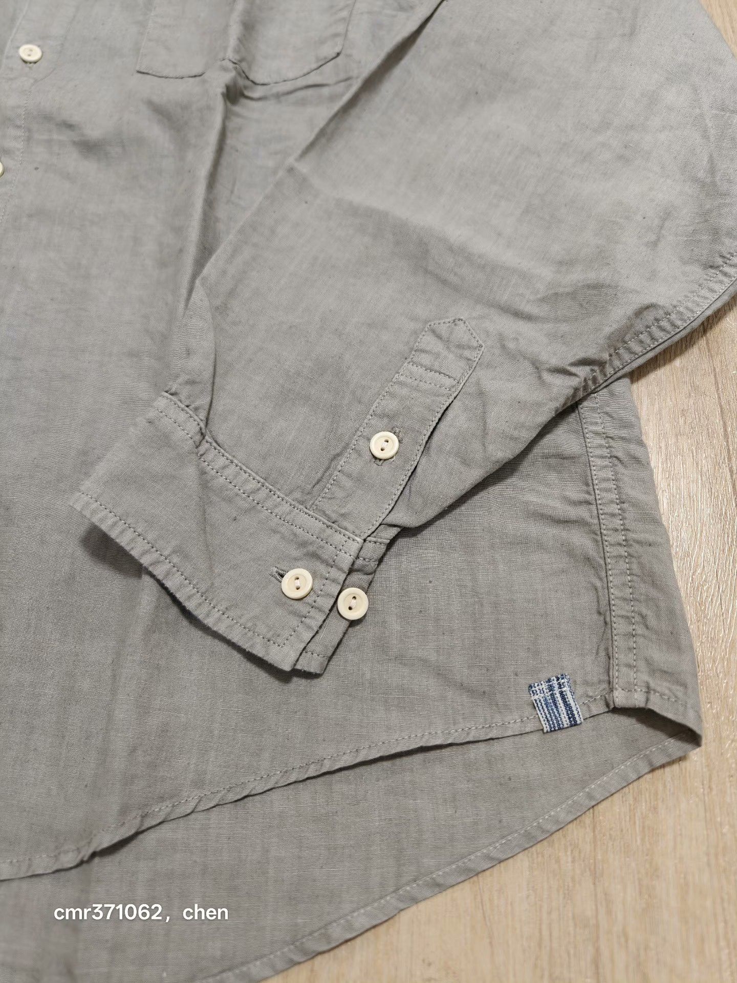 Visvim VISVIM 23SS PALMER SHIRT L/S DMGD LINEN Size US M / EU 48-50 / 2 - 4 Thumbnail