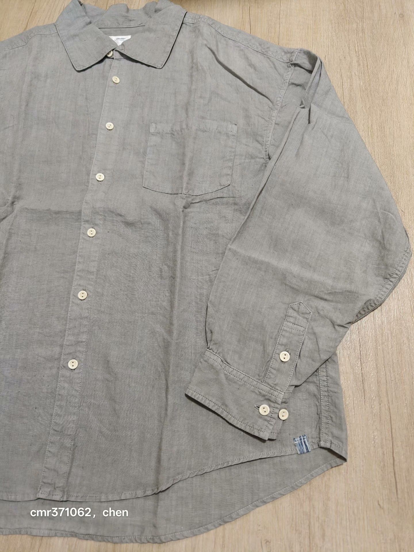 Visvim VISVIM 23SS PALMER SHIRT L/S DMGD LINEN Size US M / EU 48-50 / 2 - 3 Thumbnail