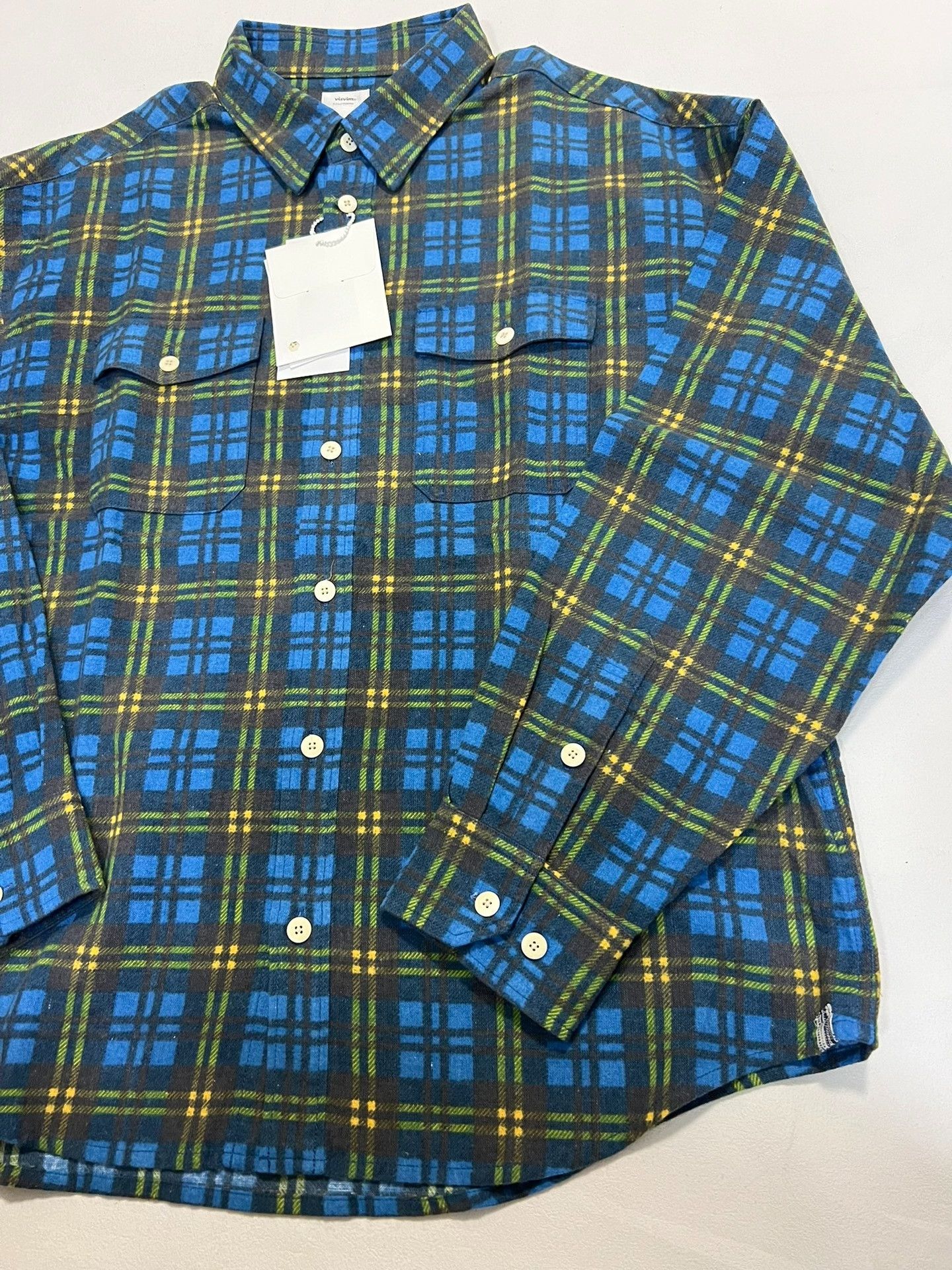 Visvim VISVIM 23SS PIONEER KHADI CHECK L/S Size US L / EU 52-54 / 3 - 5 Thumbnail