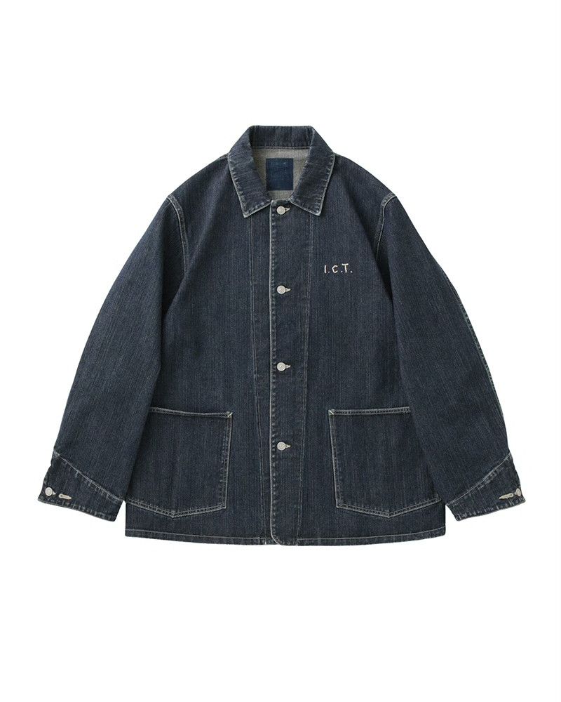 Visvim VISVIM 26 ICT SS Coverall JKT DMGD Size US M / EU 48-50 / 2 - 2 Thumbnail