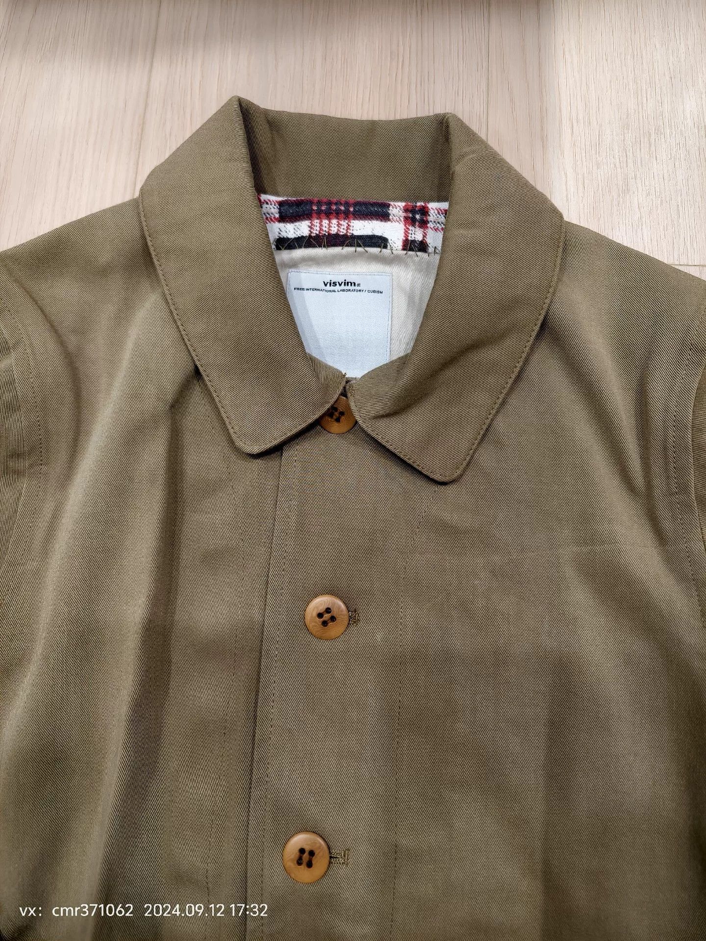 Visvim VISVIM 16SS ELLIPSIS SOUTIEN COAT Size US S / EU 44-46 / 1 - 2 Thumbnail
