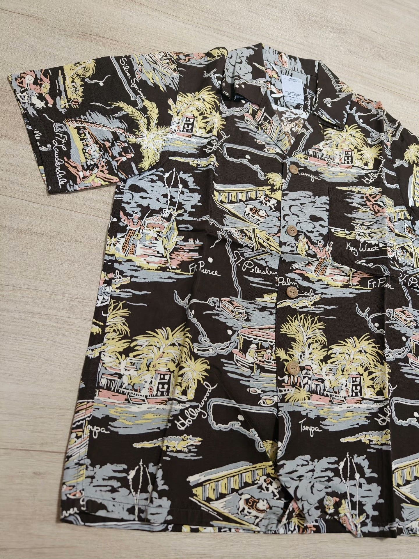Visvim visvim 15ss Duke Shirt Sunshine S/S Size US S / EU 44-46 / 1 - 3 Thumbnail