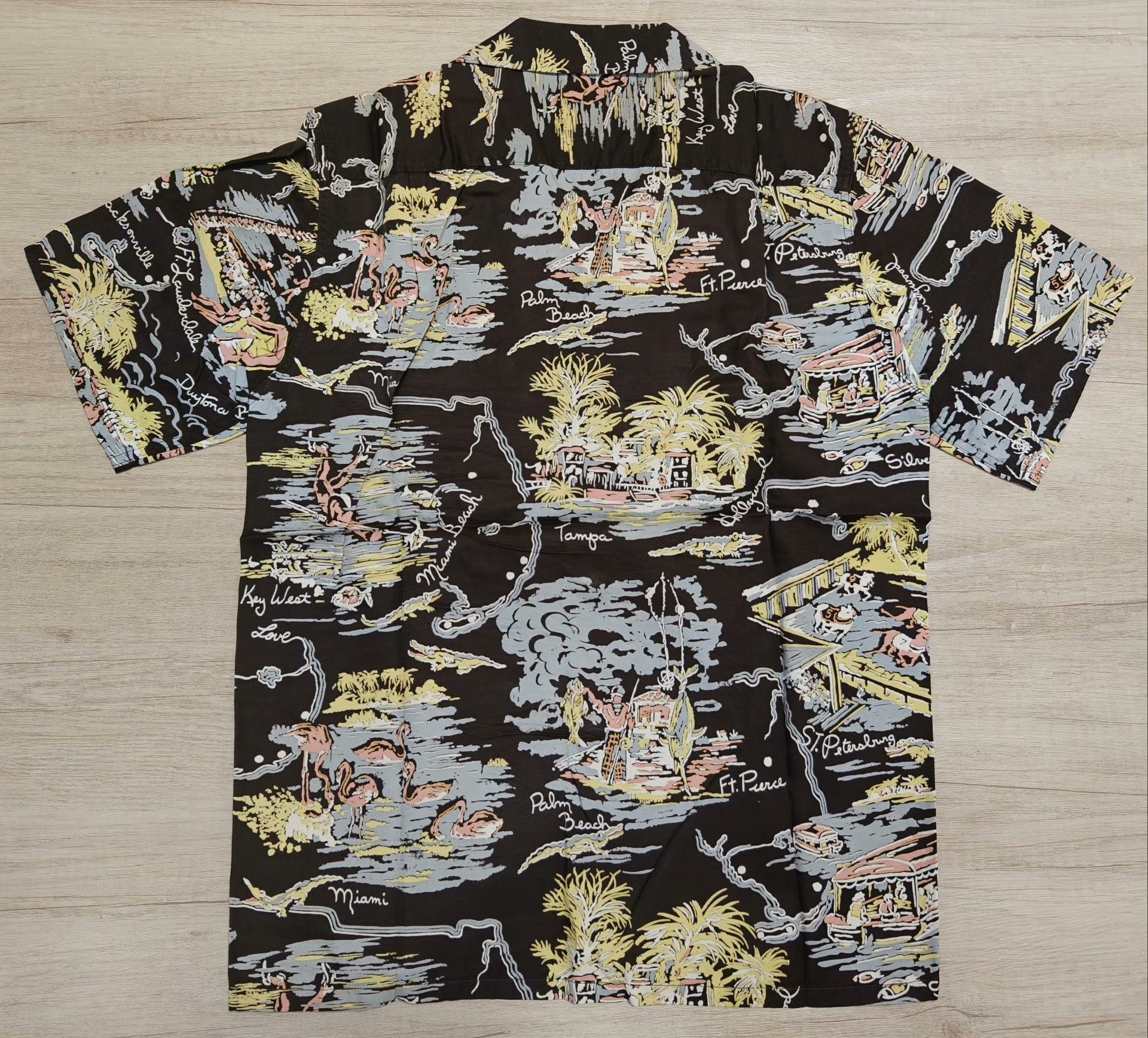 Visvim visvim 15ss Duke Shirt Sunshine S/S Size US S / EU 44-46 / 1 - 6 Thumbnail