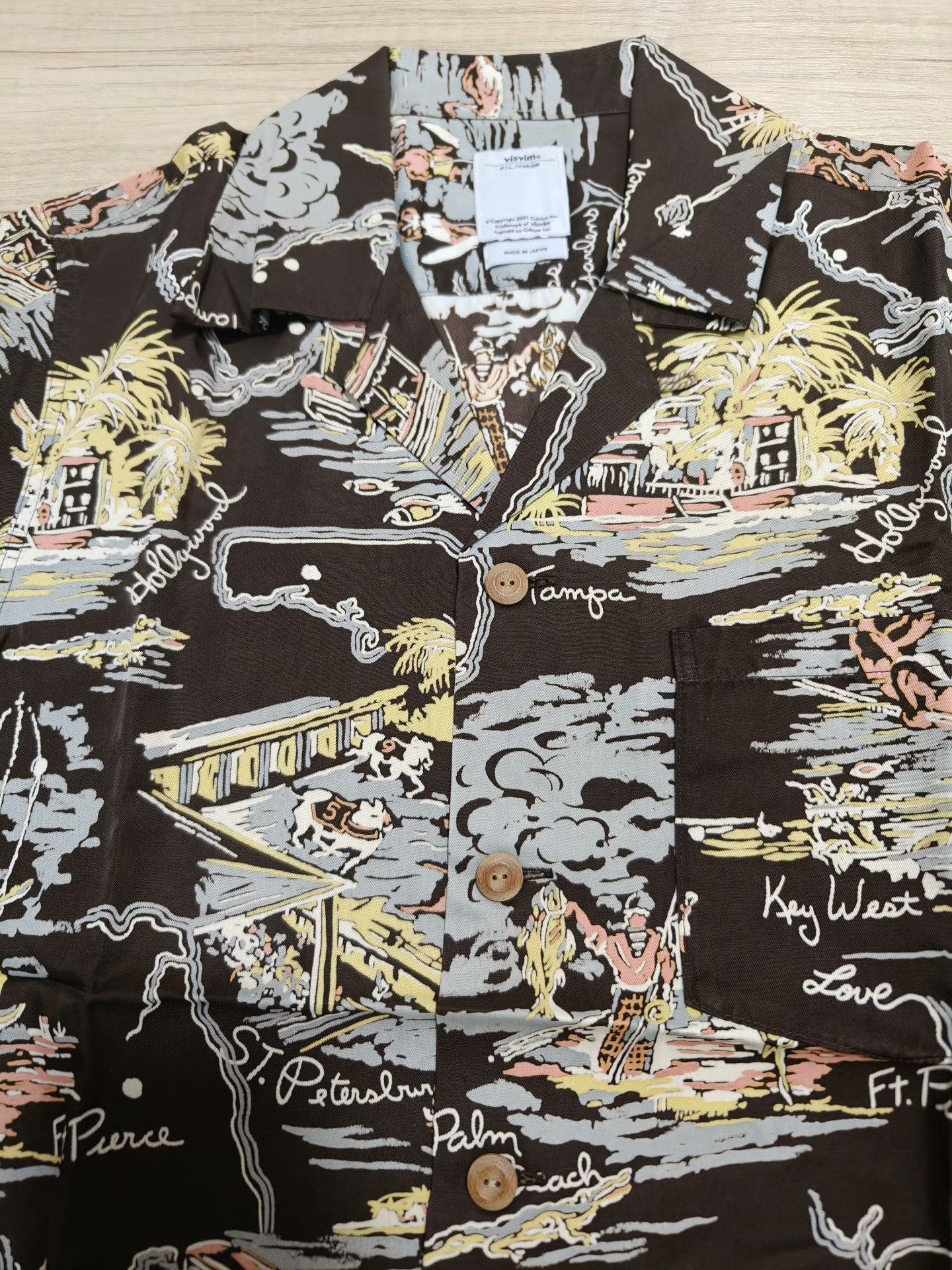 Visvim visvim 15ss Duke Shirt Sunshine S/S Size US S / EU 44-46 / 1 - 2 Thumbnail