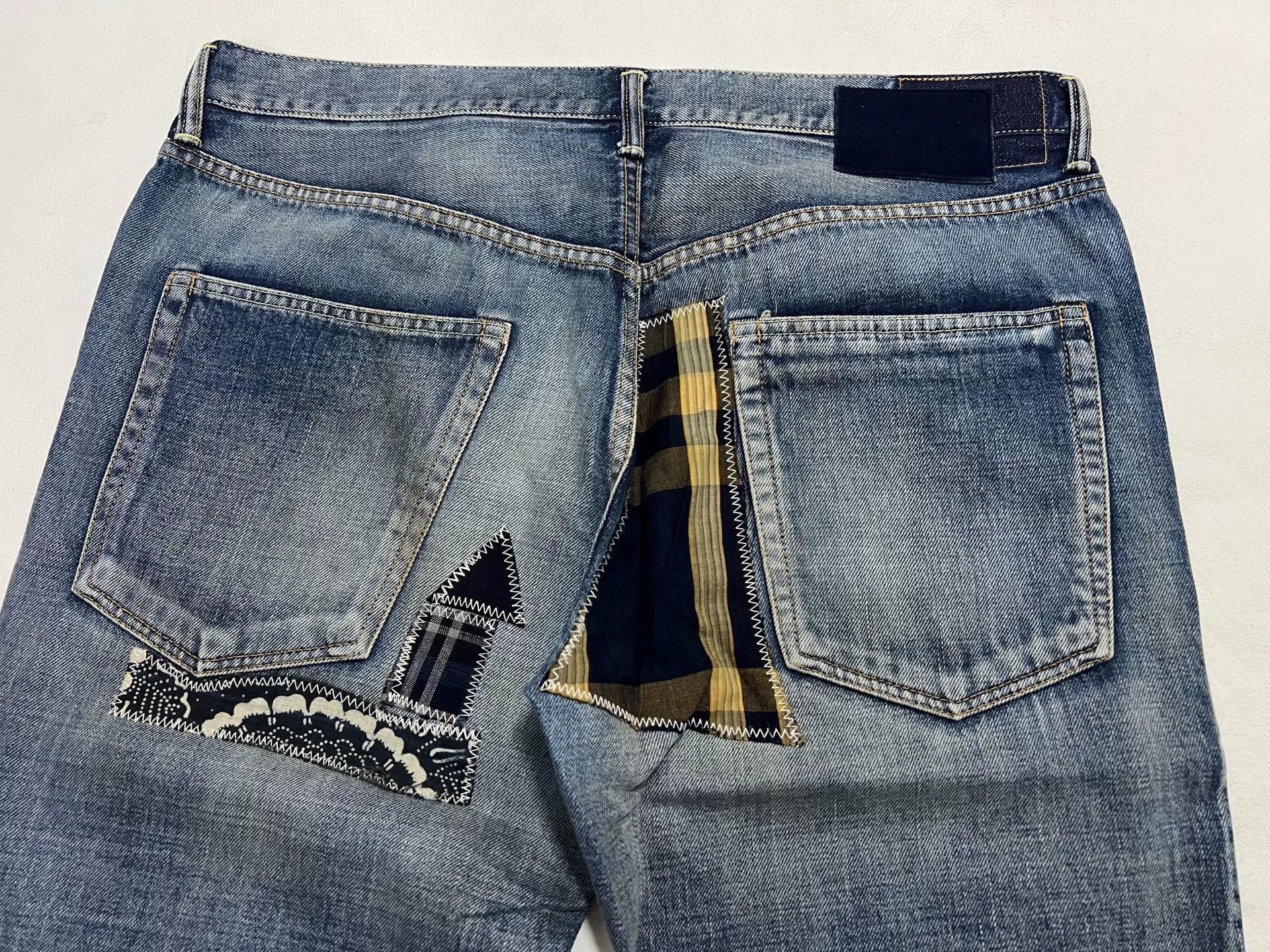 Visvim visvim 19ss spot d7 jeans Size US 32 / EU 48 - 8 Thumbnail