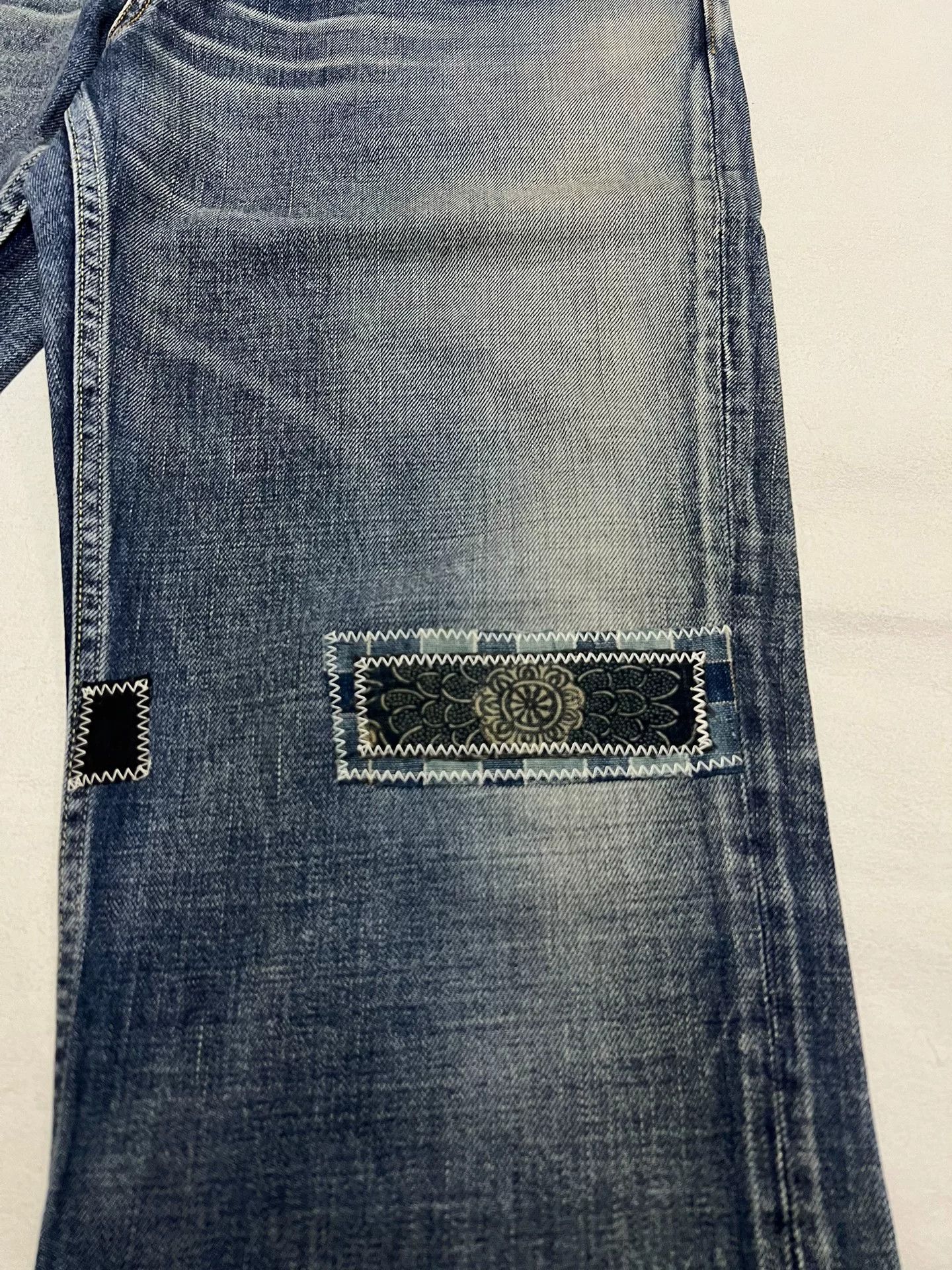 Visvim visvim 19ss spot d7 jeans Size US 32 / EU 48 - 2 Thumbnail