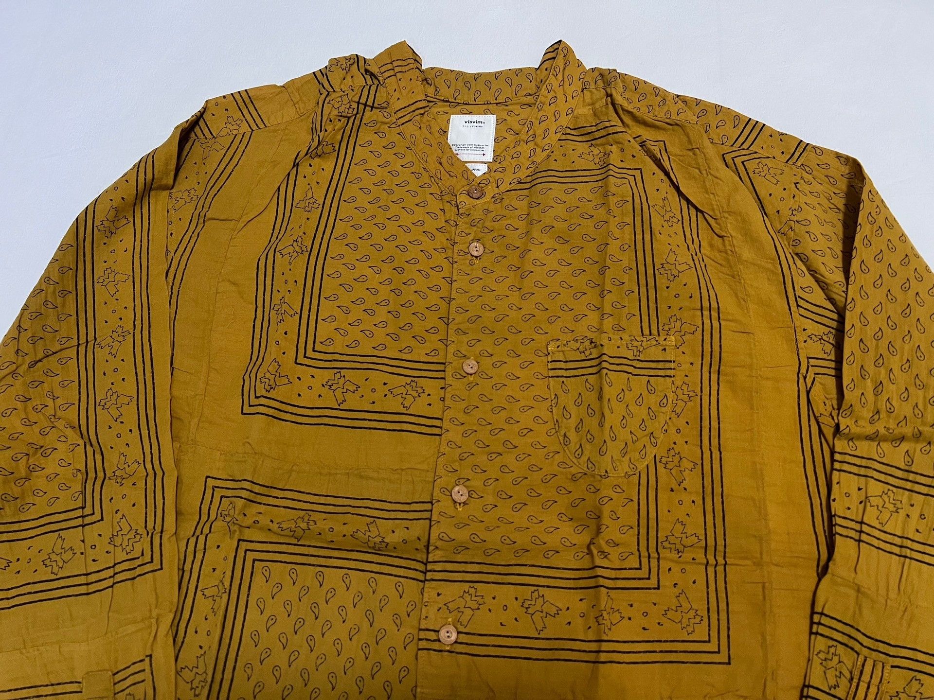 Visvim VISVIM 20SS KAFKA L/S BANDANA P.W. Size US M / EU 48-50 / 2 - 2 Thumbnail