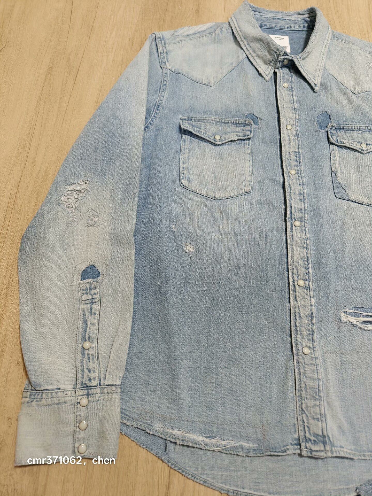 Visvim VISVIM 24SS SOCIAL SCULPTURE SHIRT Size US M / EU 48-50 / 2 - 2 Thumbnail
