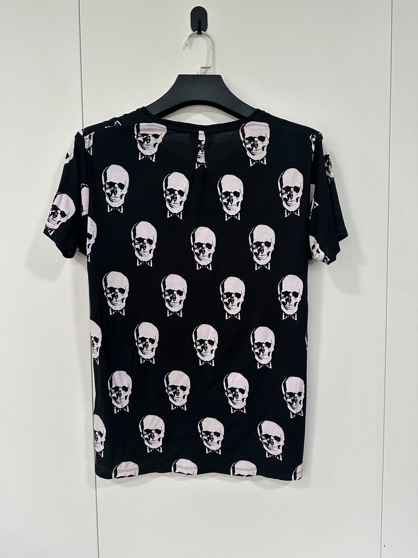 Hedi Slimane Saint Laurent 15FW Skull Print Tee Size US M / EU 48-50 / 2 - 2 Thumbnail