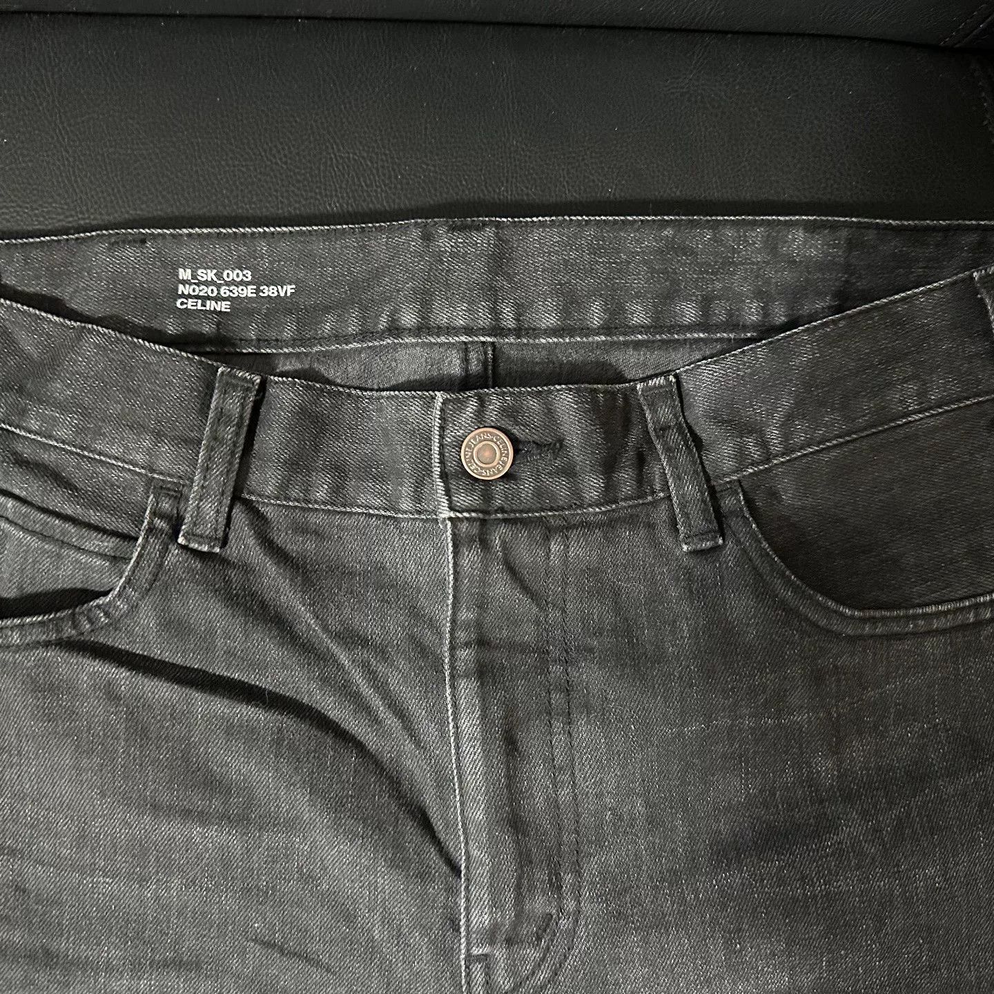 Hedi Slimane Celine 22FW SK_003 Black Jeans Size US 30 / EU 46 - 3 Thumbnail