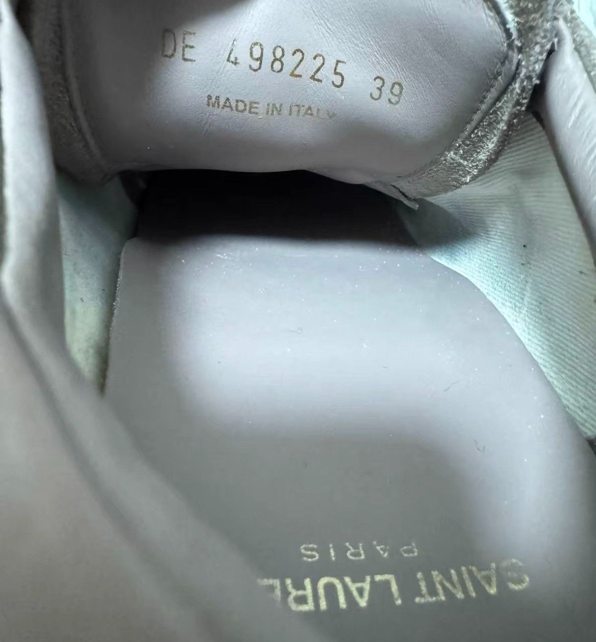 Saint Laurent Paris Saint Laurent Suede Court Classic Sneakers Size US 6 / EU 39 - 7 Thumbnail