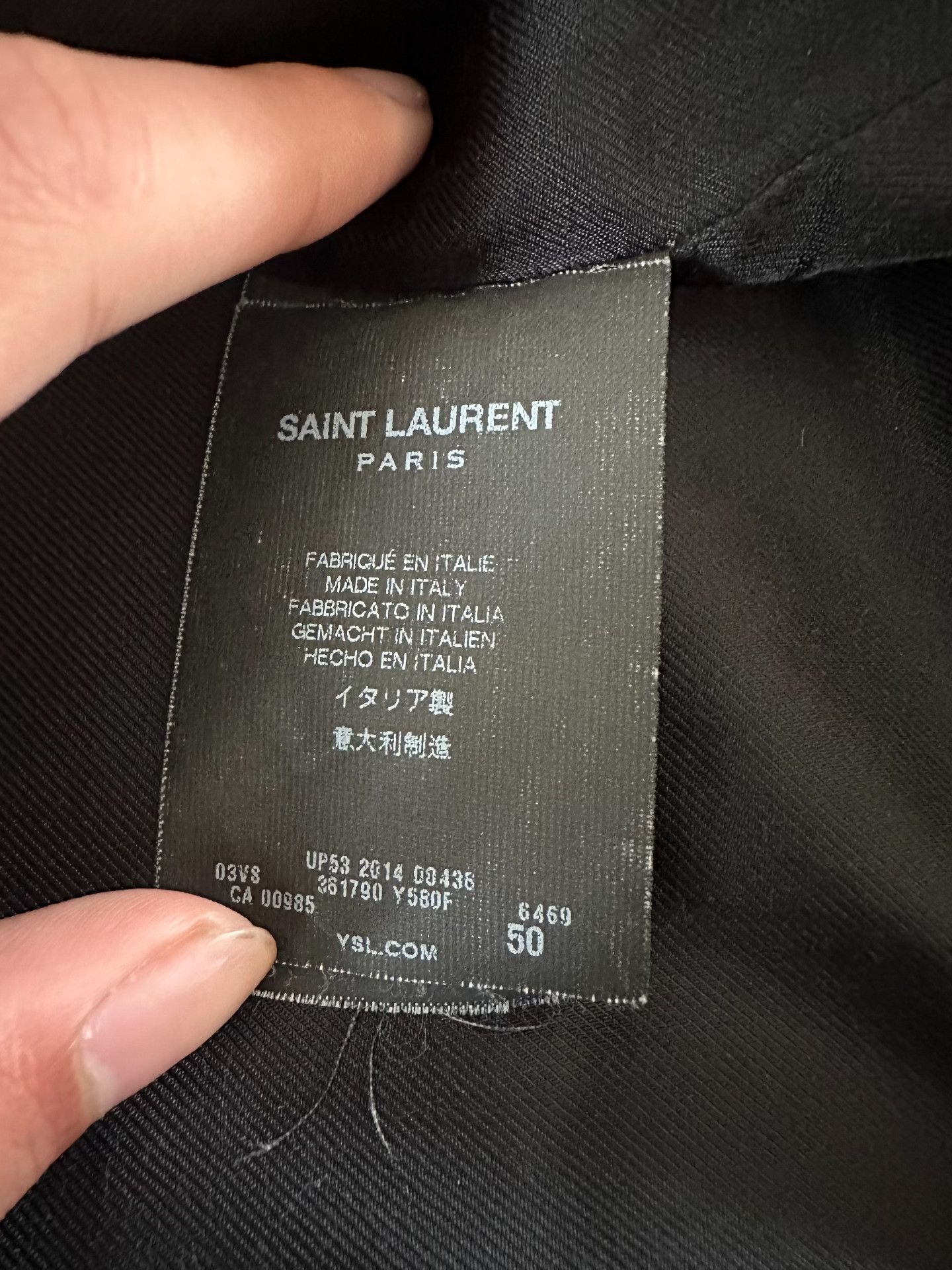 Saint Laurent Paris Saint Laurent Red Leopard Wool Varsity Jacket Size US M / EU 48-50 / 2 - 4 Thumbnail