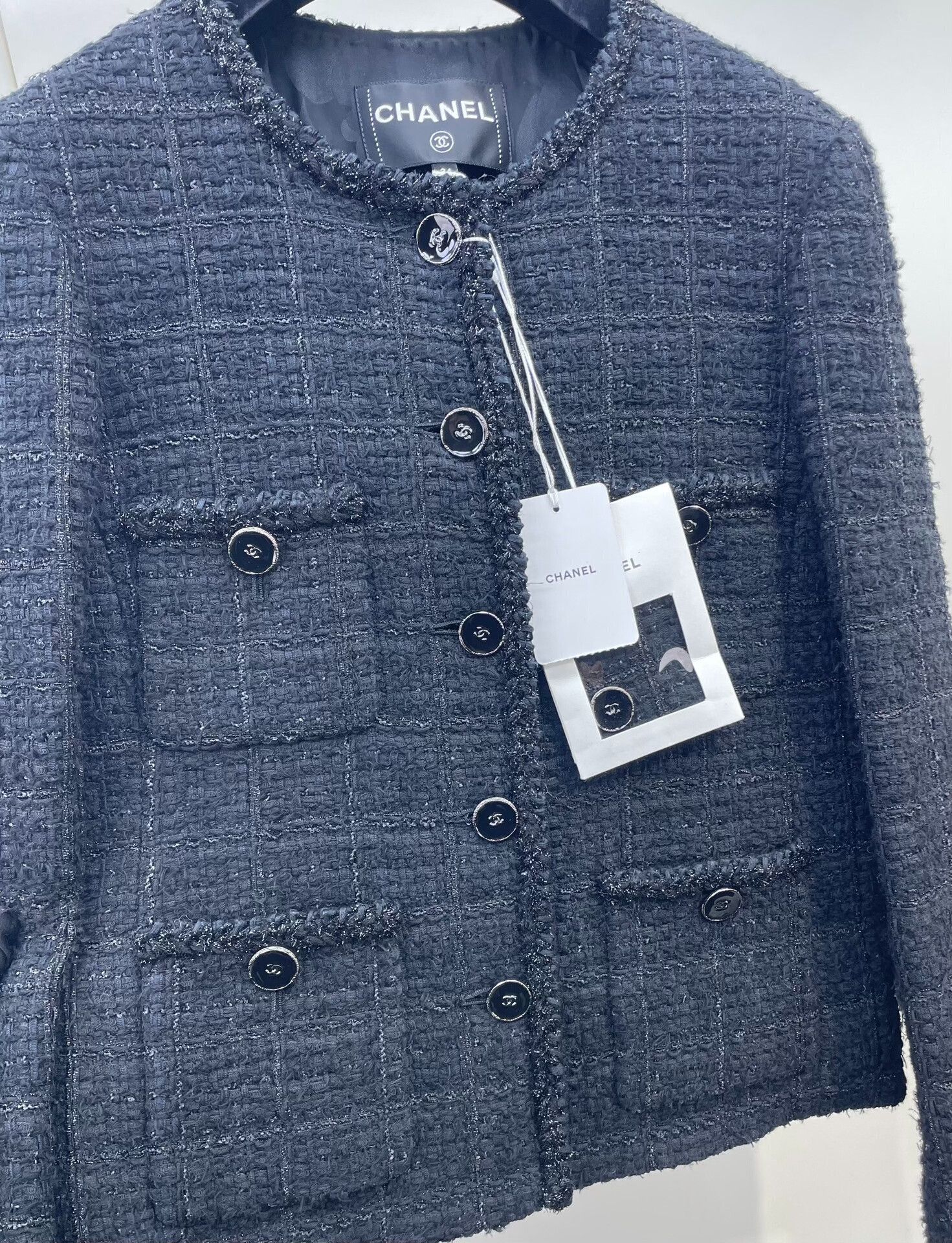Chanel Chanel 25B New Four-Pocket Trimmed Jacket Size XXS / US 00 / IT 34 - 3 Thumbnail
