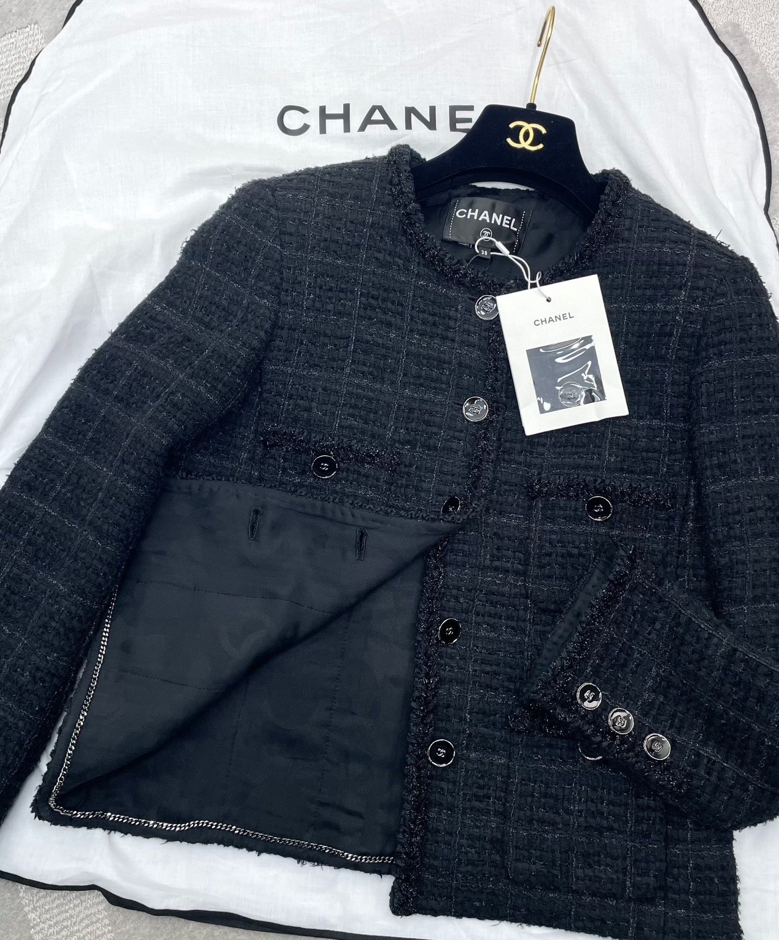 Chanel Chanel 25B New Four-Pocket Trimmed Jacket Size XXS / US 00 / IT 34 - 4 Thumbnail