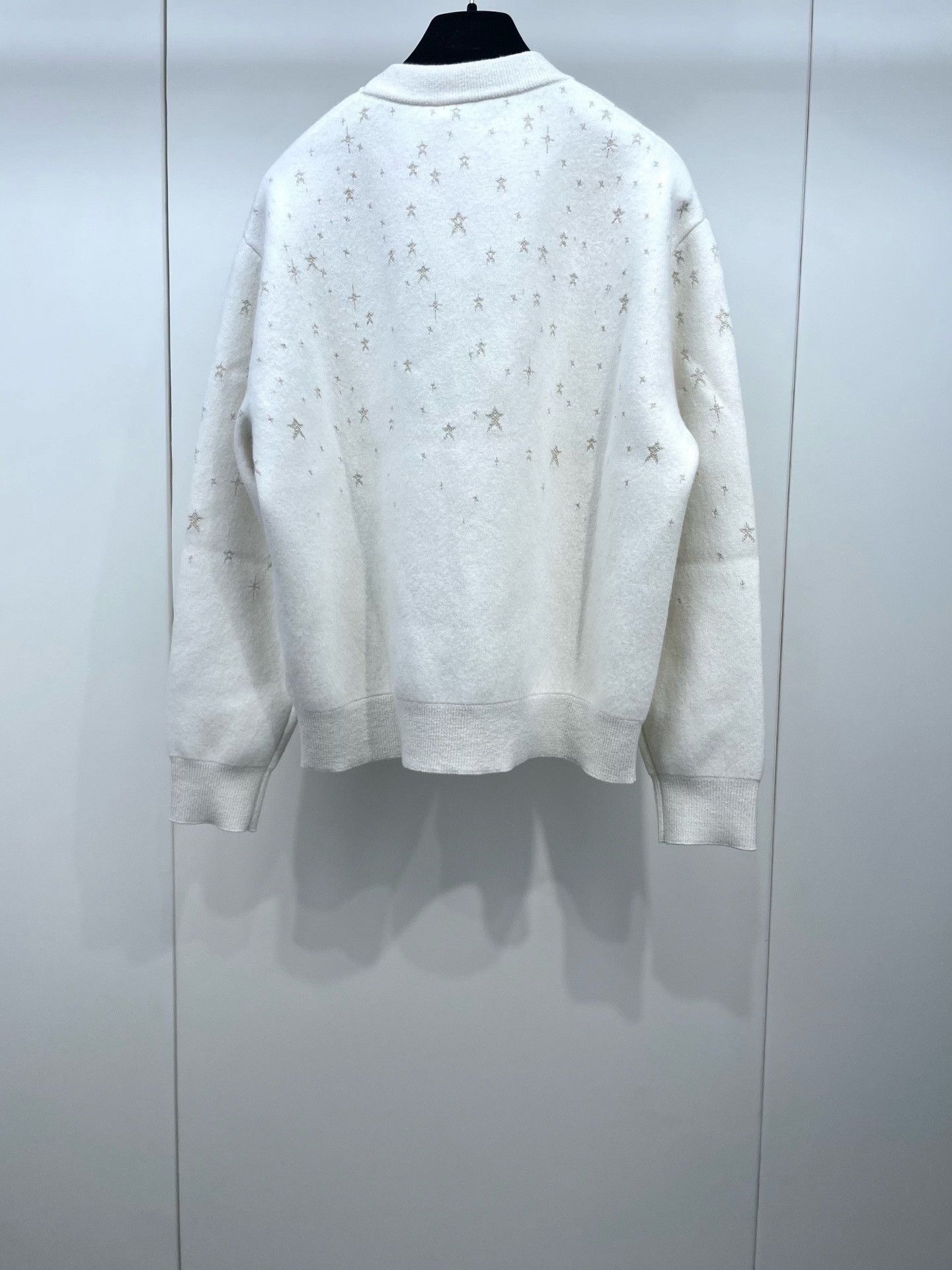 Dior Dior 25 Gold Letter Knit Cashmere Sweater Size S / US 4 / IT 40 - 2 Thumbnail