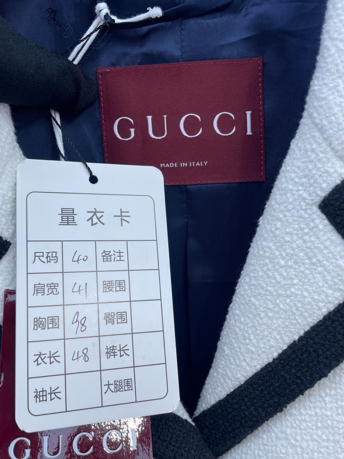 Gucci Gucci Black White Tweed Short-Sleeve Top Size S / US 4 / IT 40 - 5 Thumbnail