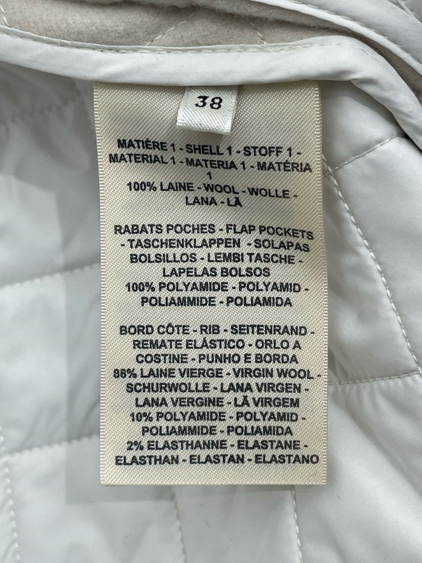 Hermes Hermes Shearling Collar Wool Jacket Size S / US 4 / IT 40 - 7 Thumbnail